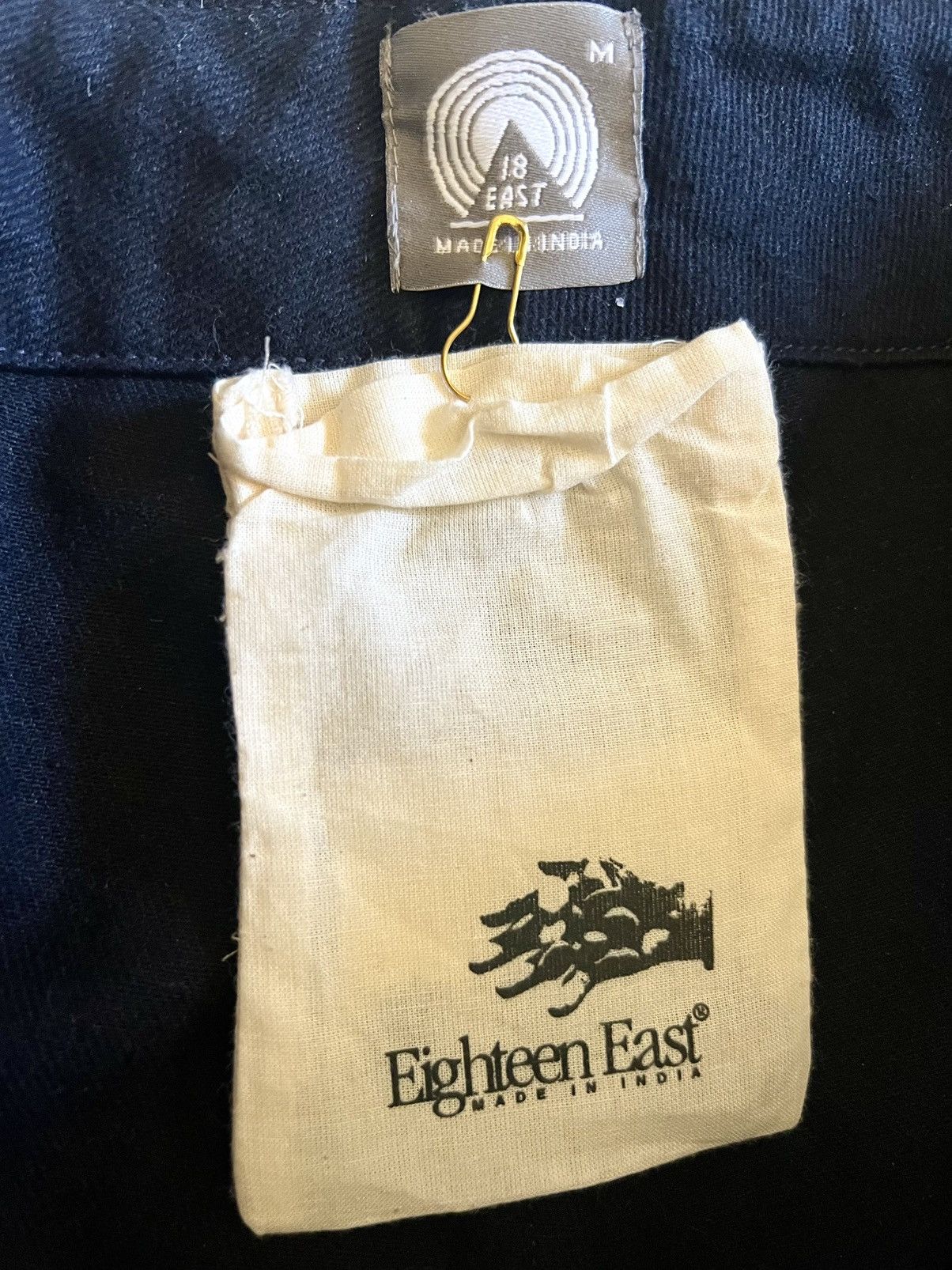 18 East 18 East TAC Cargo Short in Midnight Navy Cotton Twill Sz M Size US 32 / EU 48 - 8 Thumbnail