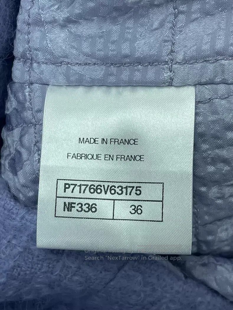 Chanel Chanel Taro purple lapel double-breasted jacket Size XS / US 0-2 / IT 36-38 - 4 Thumbnail