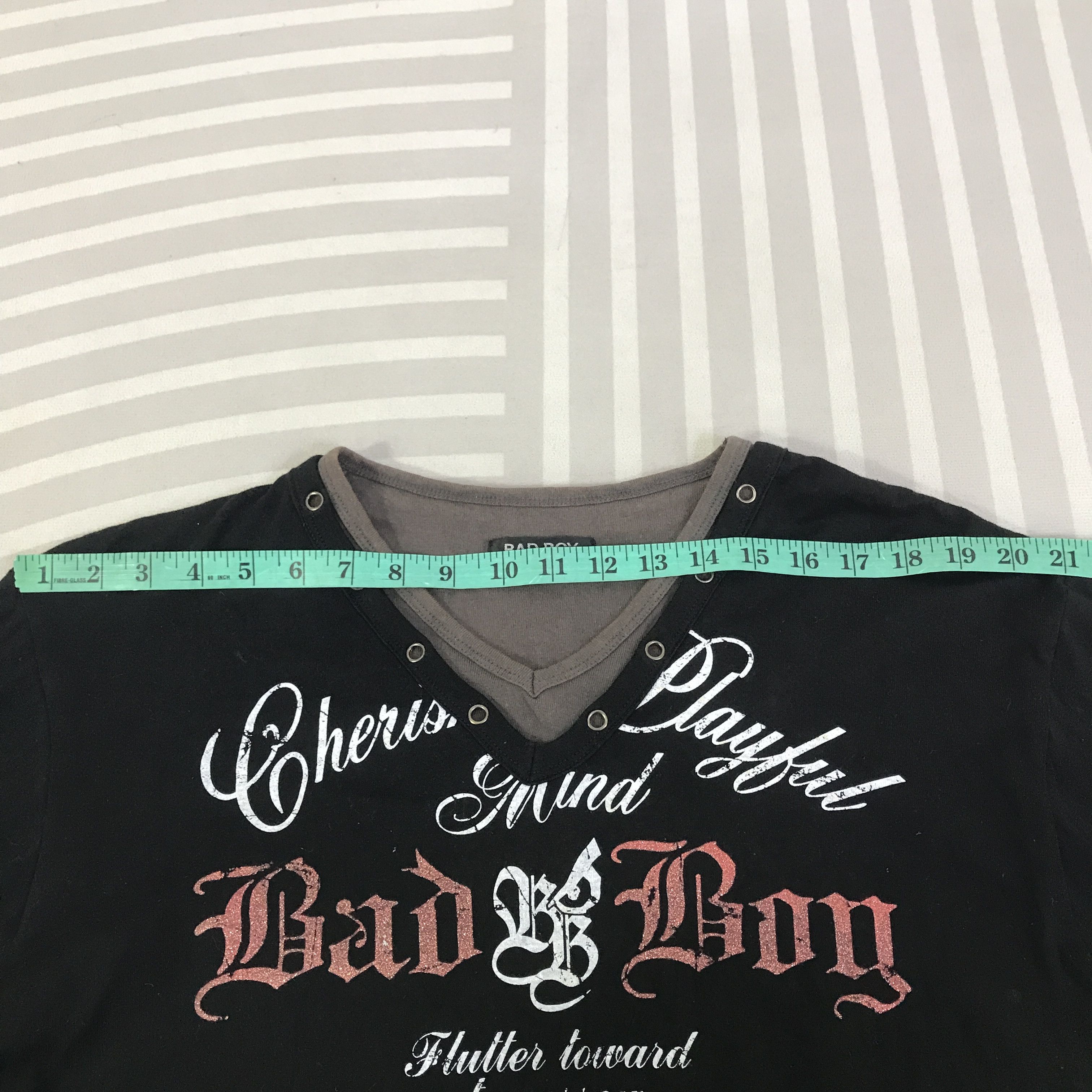 Japanese Brand Vintage Bad Boy California Long sleeve T-shirt K93B55 Size US L / EU 52-54 / 3 - 6 Thumbnail