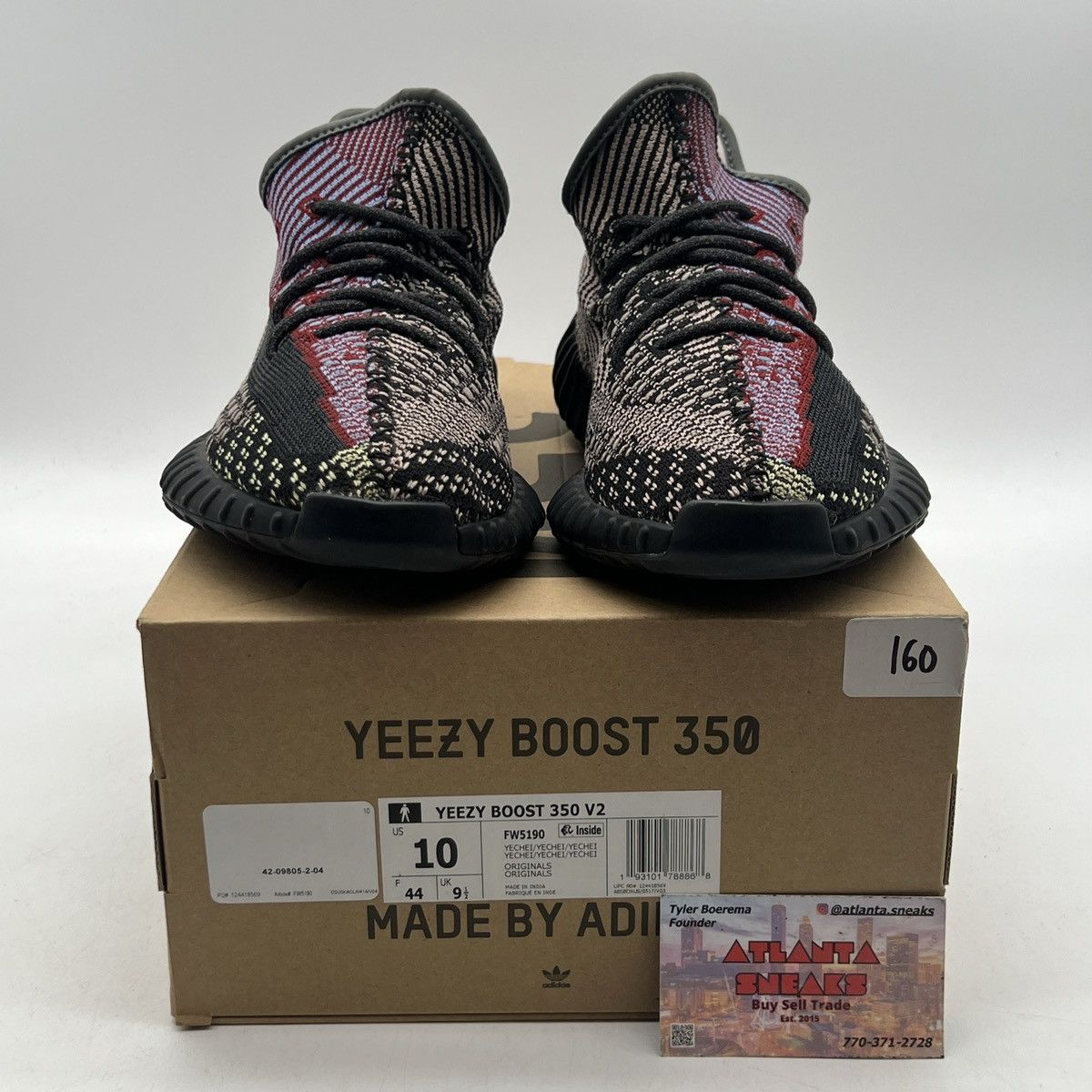 Adidas Yeezy boost 350 yecheil non reflective Size US 10 / EU 43 - 2 Thumbnail