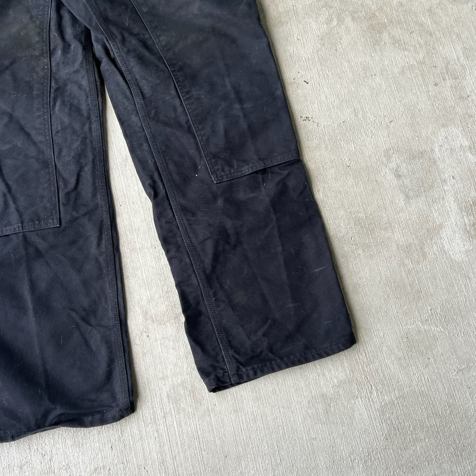 Carhartt × Vintage Carhartt black double knee work wear carpenter pants Size US 33 - 8 Thumbnail