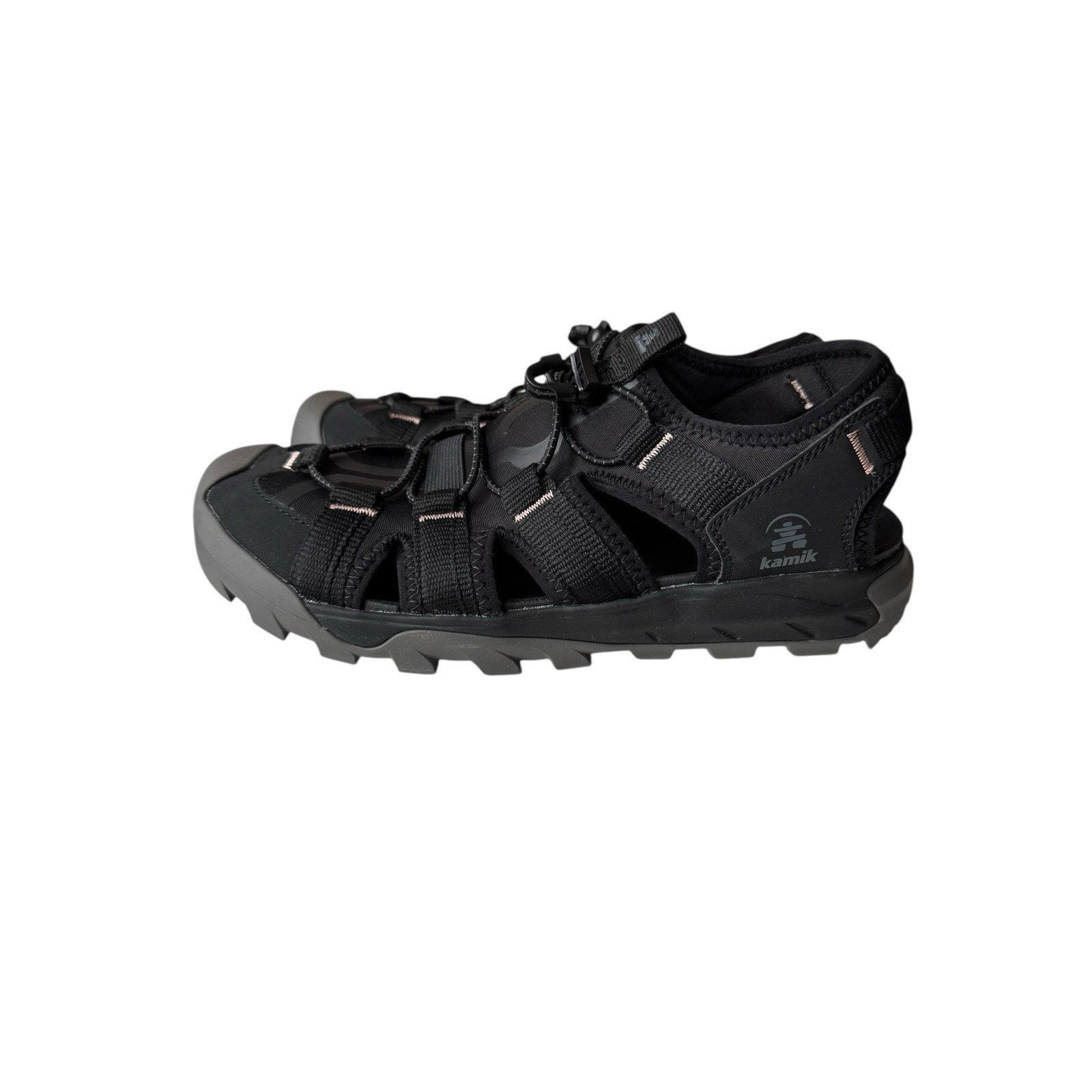 Other Kamik NEW Syros Web Closed Toe Hiking Sandals Black Size US 9 / IT 39 - 5 Thumbnail