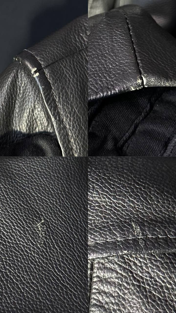 Vintage Ciro Citterio Mens Real Leather Jacket Vintage brutal legend Size US S / EU 44-46 / 1 - 8 Thumbnail