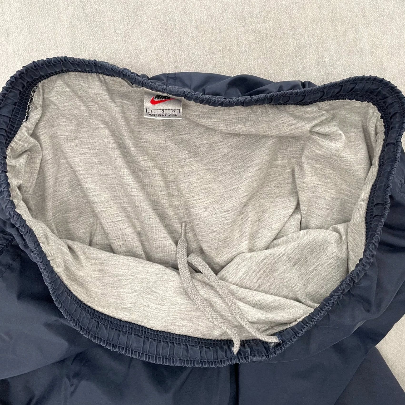 Nike VINTAGE Nike Jogger Pants Adult Large Blue Swoosh Athletic Mens L Size US 36 / EU 52 - 7 Thumbnail