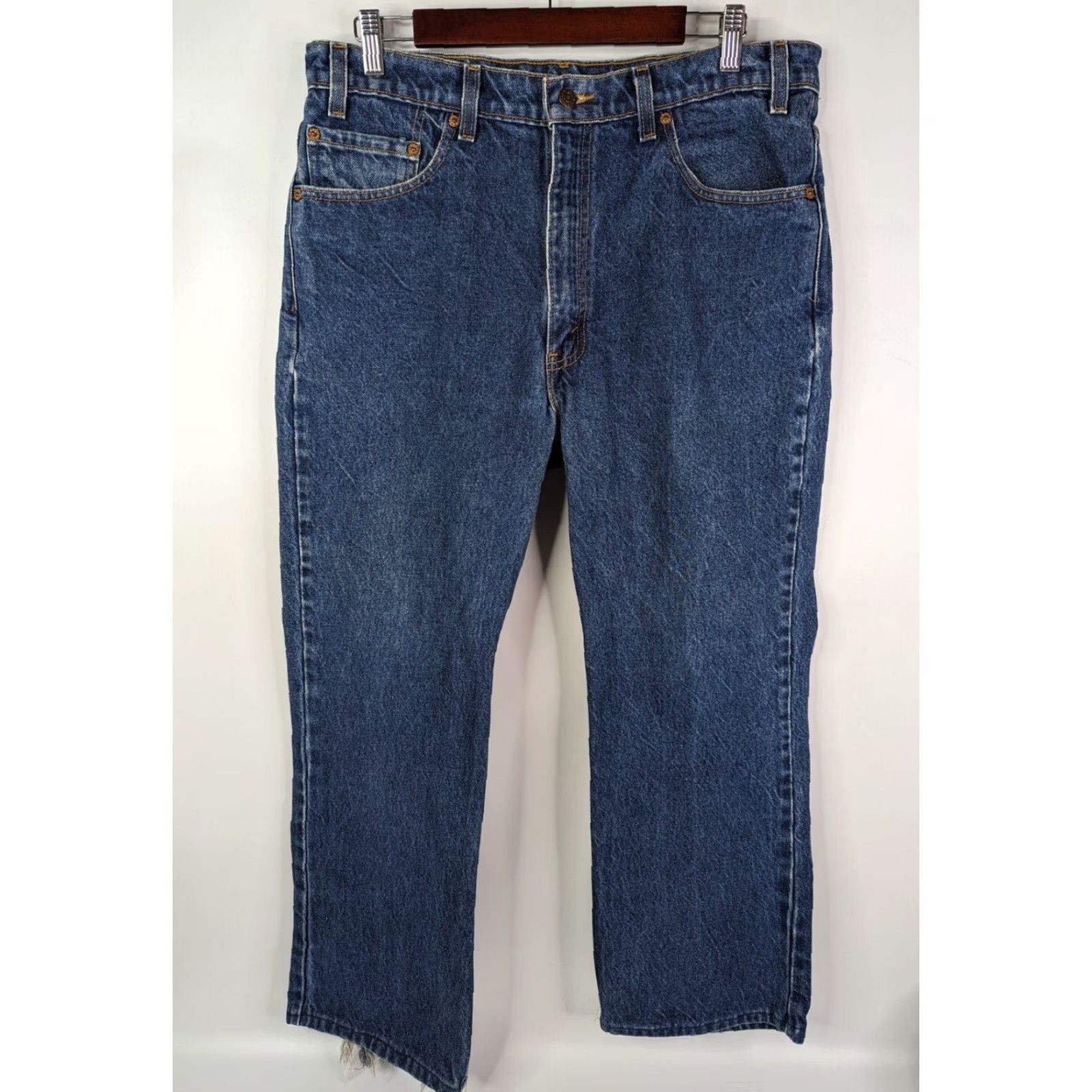 Levi's VINTAGE Levi’s Jeans 517 Boot Cut Distressed Straight Red Tab Men’s 36x27 Size US 36 / EU 52 - 2 Thumbnail