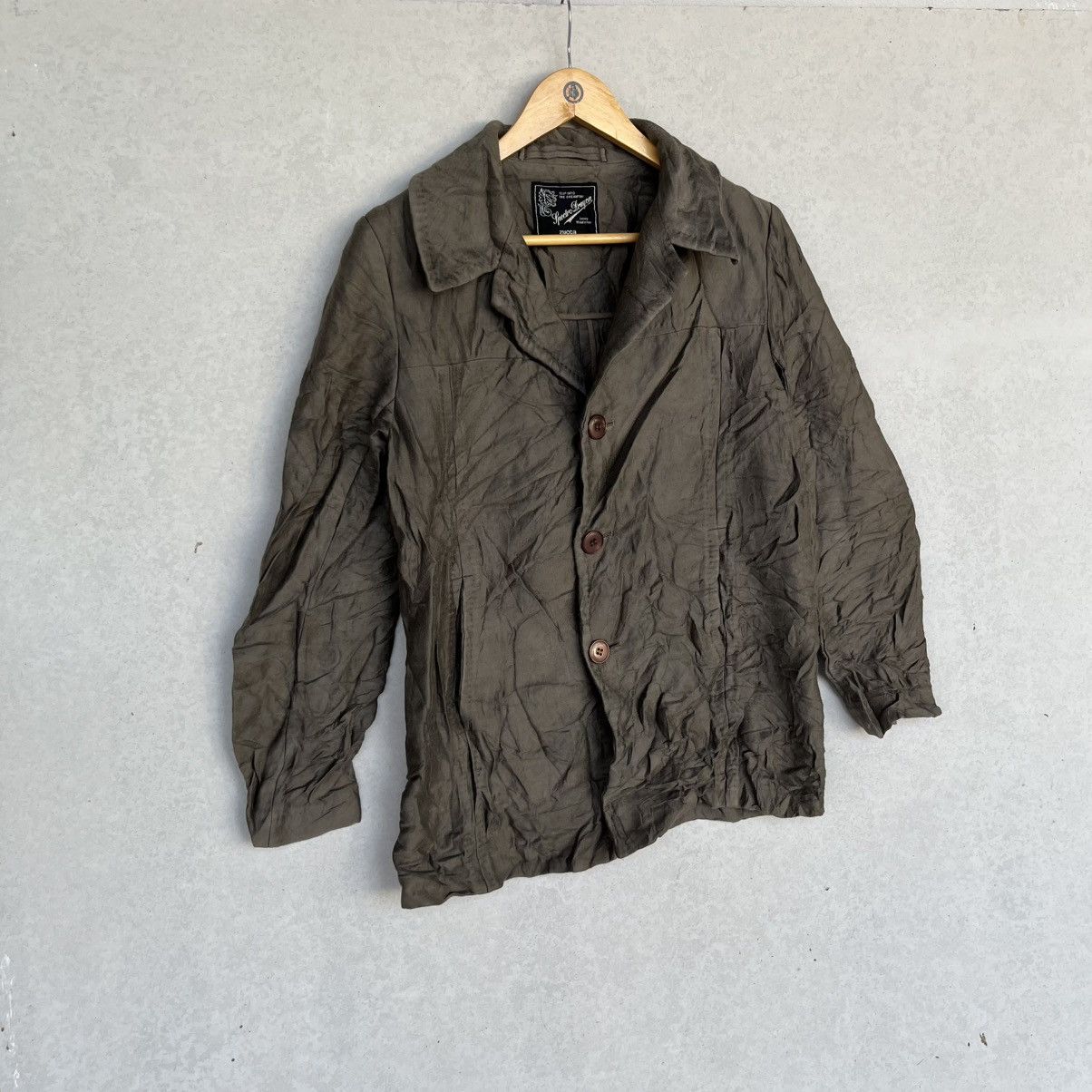 Other Vintage Zucca 90s Brown Lightweight Jacket Size M Size M / US 6-8 / IT 42-44 - 3 Thumbnail