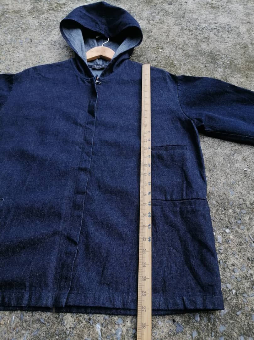Designer Yeohlee New York Denim Jacket Size L / US 10 / IT 46 - 3 Thumbnail