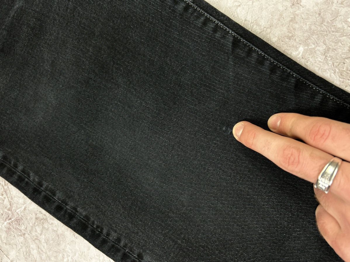 Diesel Pants Diesel Vintage Black Jeans Denim Luxury Y2k Baggy Fit Size US 30 / EU 46 - 17 Thumbnail