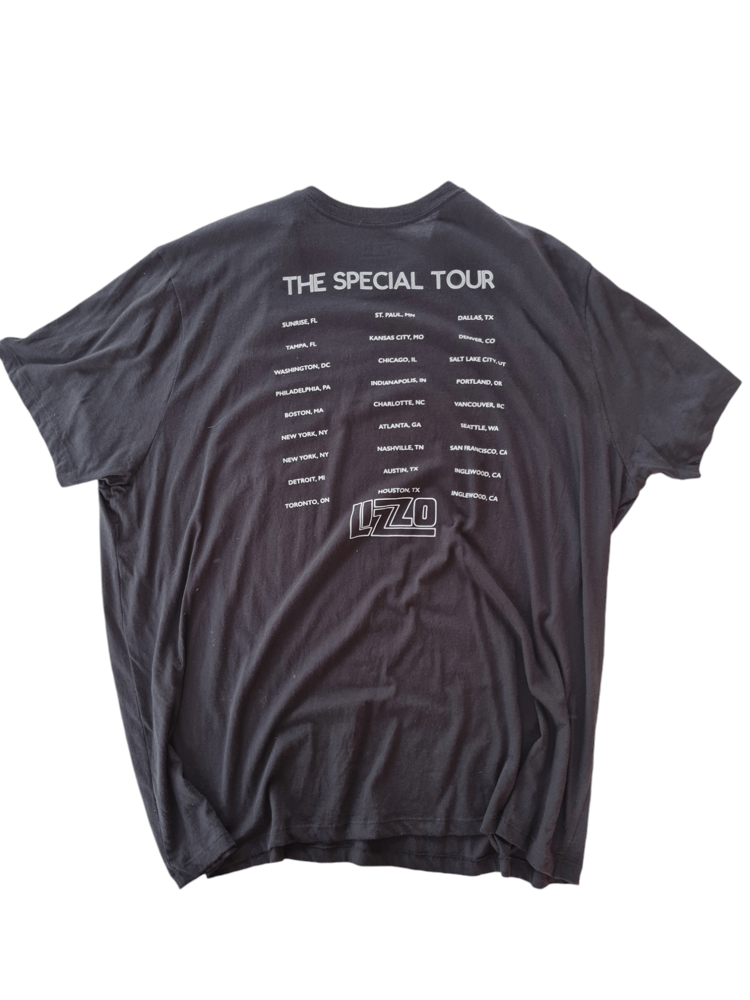 Band Tees × Vintage Vintage Y2K Lizzo Special Tour Tee Size US XL / EU 56 / 4 - 2 Thumbnail