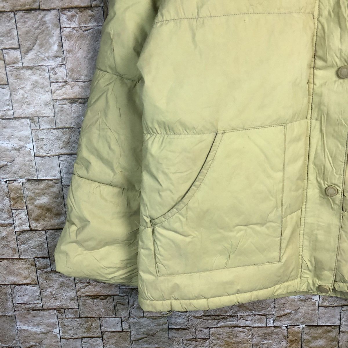 Japanese Brand Gio Atheltic Green puffer jacket #A292 Size US M / EU 48-50 / 2 - 7 Thumbnail