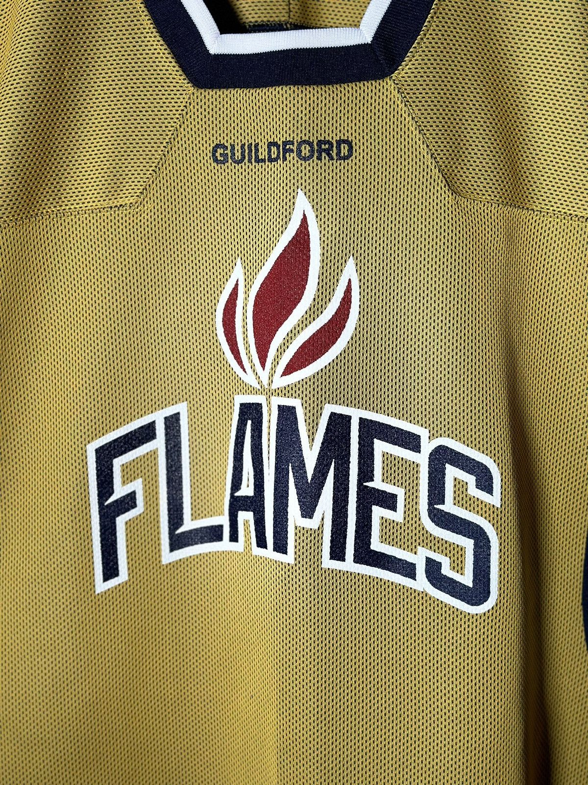 MLB × NHL Guildford Flames EIHL Hockey Jersey Size US M / EU 48-50 / 2 - 7 Thumbnail