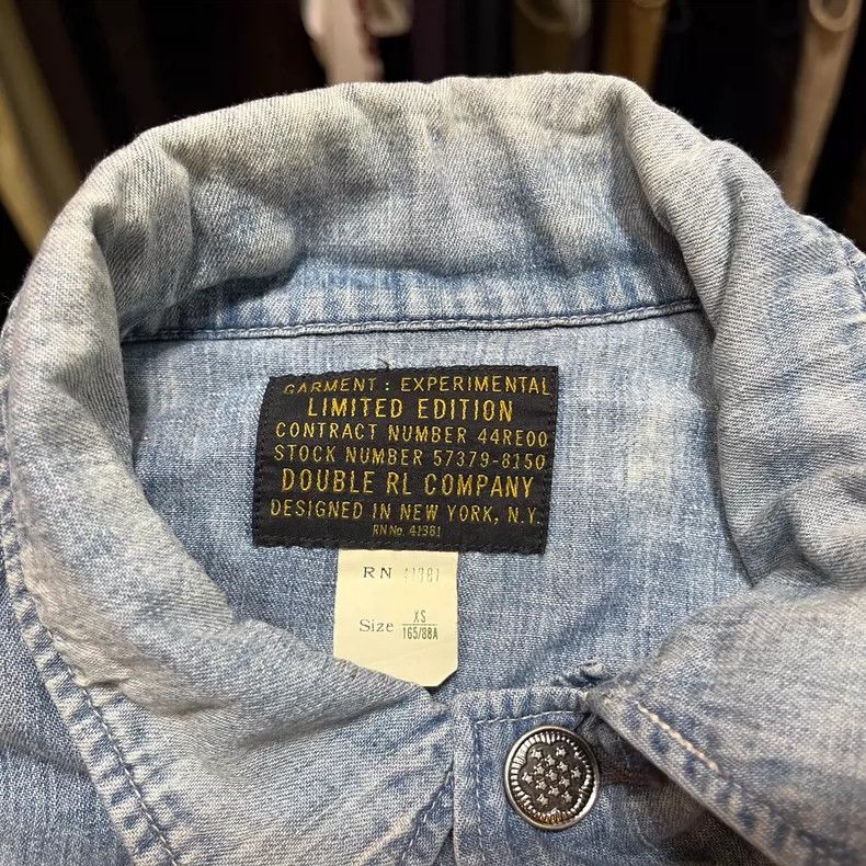 RRL Ralph Lauren RRL Ralph Lauren Limited edition hand-painted shirt Size US XS / EU 42 / 0 - 3 Thumbnail
