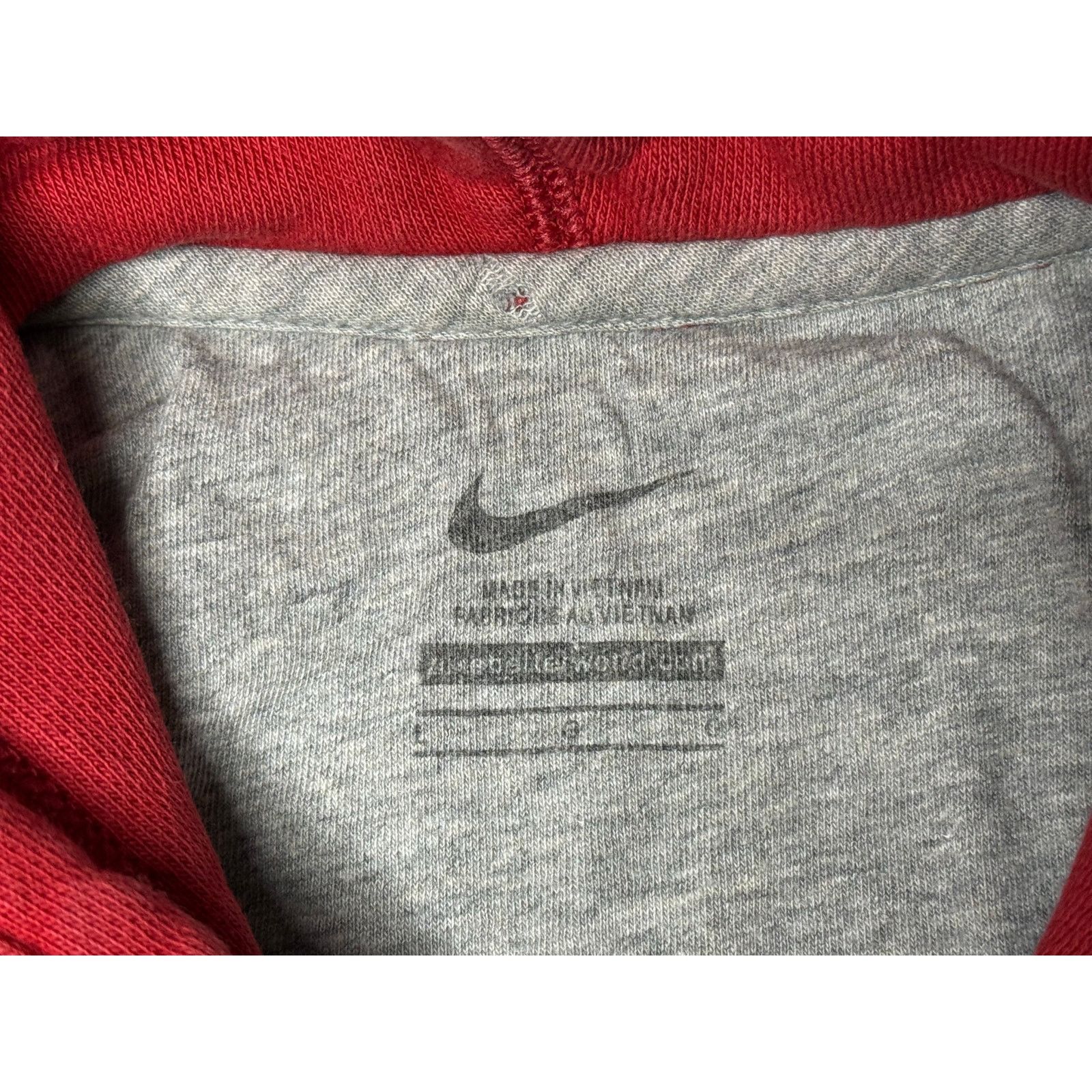 Nike Nike University of Oklahoma Sooners Center Check Hoodie L Size US L / EU 52-54 / 3 - 3 Thumbnail