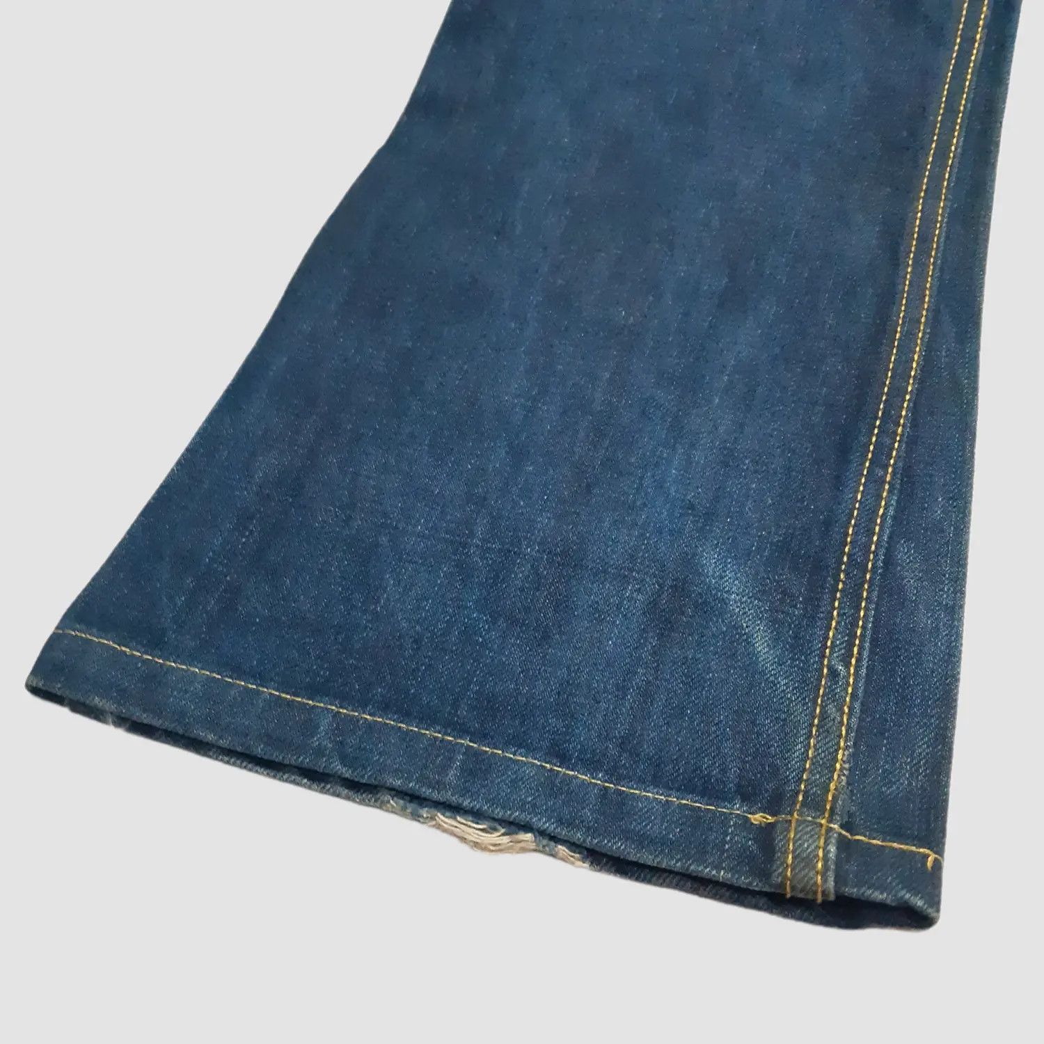 Hysteric Glamour Hysteric Glamour Ozone Rocks Bionix 90s Flare Rigid Denim Size 25" / US 0 / IT 36 - 11 Thumbnail