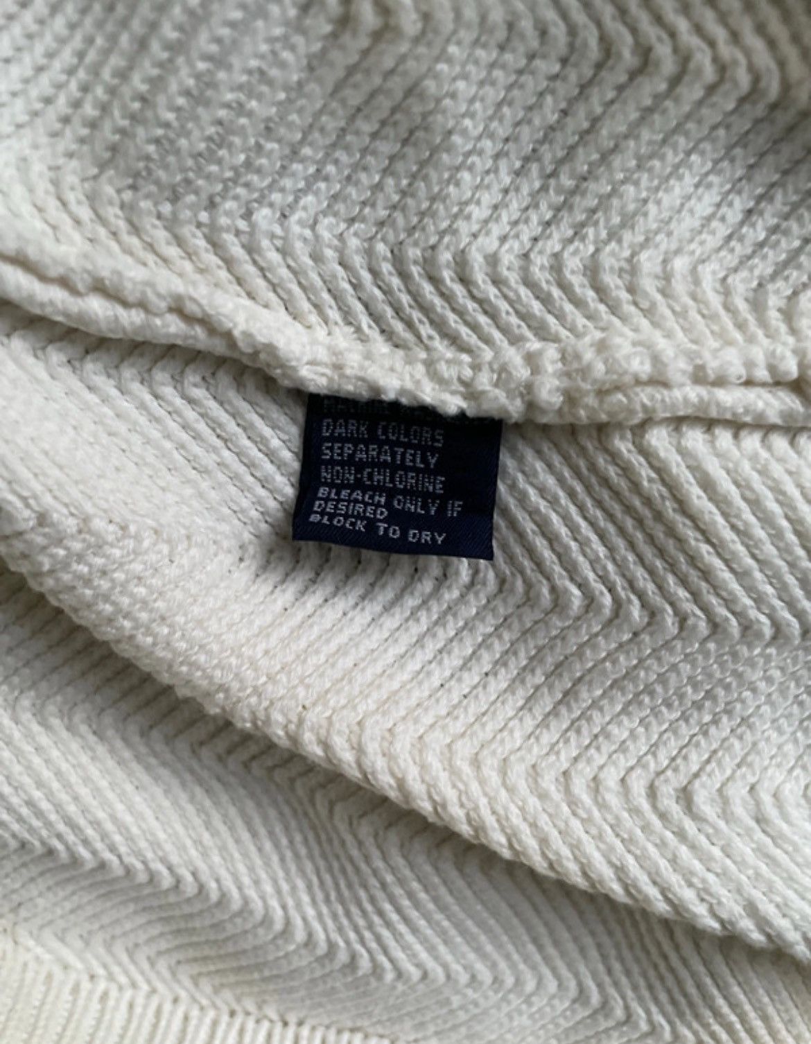 Chaps Ralph Lauren Chaps Ralph Lauren Knitwear Cream Size US XL / EU 56 / 4 - 9 Thumbnail