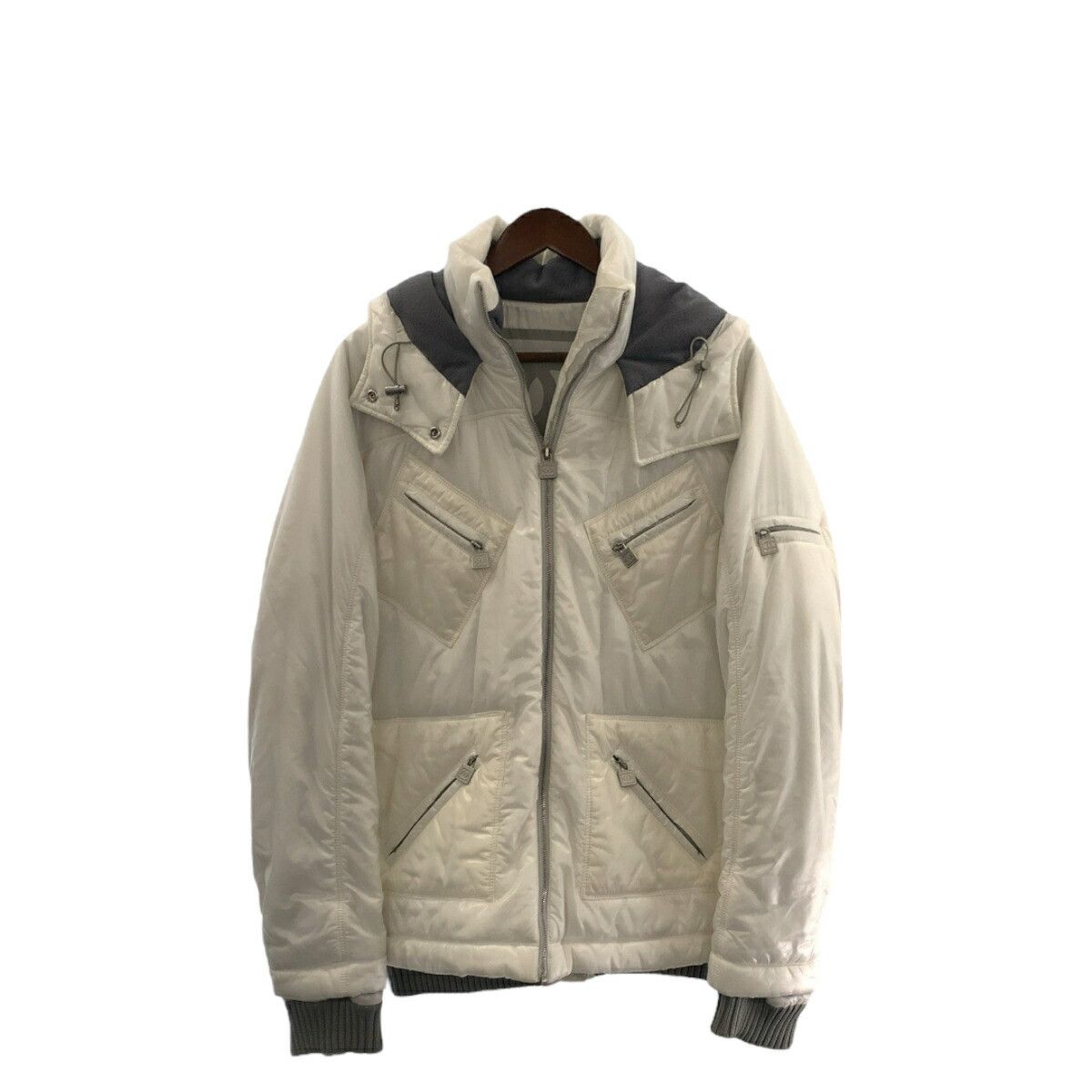 Chanel Chanel CHANEL Coco Mark Nylon Down Jacket Textile Outerwear P21850V13361 DUTY FREE for USA Size ONE SIZE - 1 Thumbnail