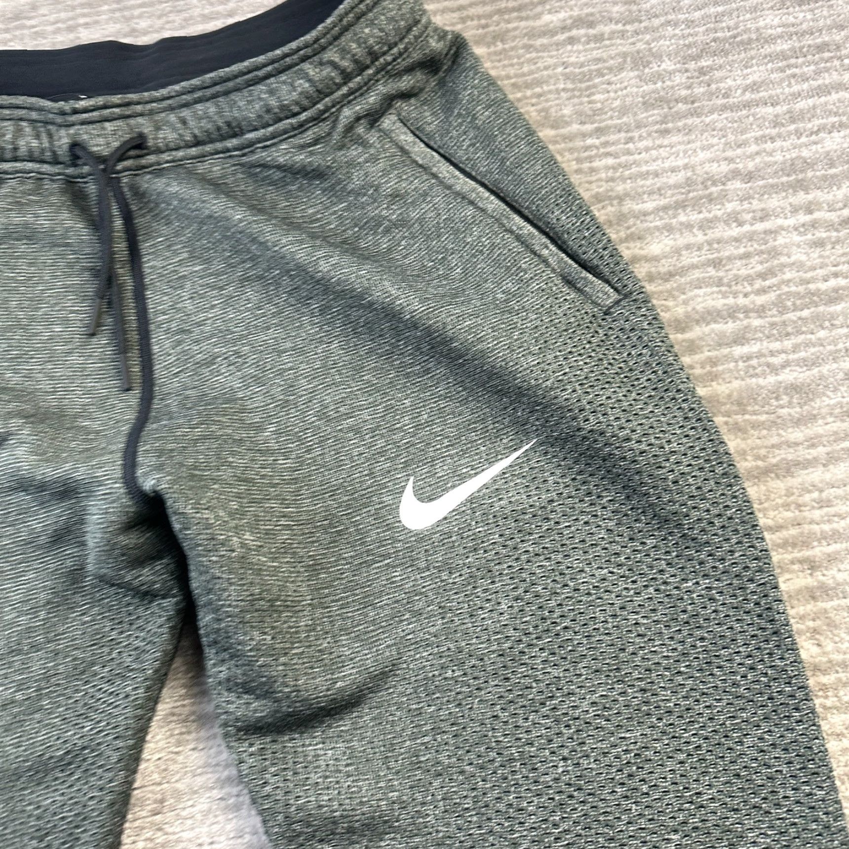 Nike Nike Pro Elite Pants Men Medium Grey Woven USA Olympic Team Track Sweatpants Size US 31 - 4 Thumbnail