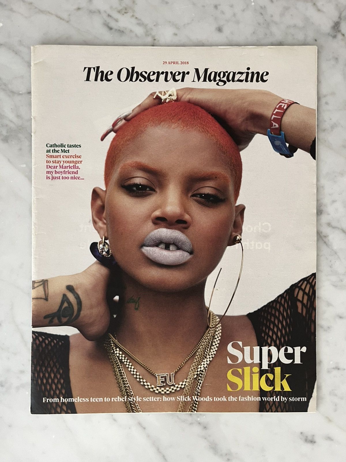 Other THE OBSERVER MAGAZINE 2018 starring SLICK WOODS Size ONE SIZE - 1 Thumbnail