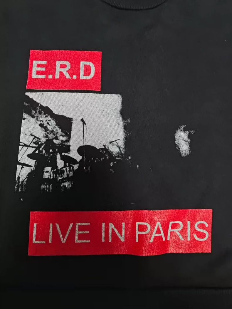 Enfants Riches Deprimes Enfants Riches Deprimes Slogan Black and White Image Long S Size US M / EU 48-50 / 2 - 3 Thumbnail