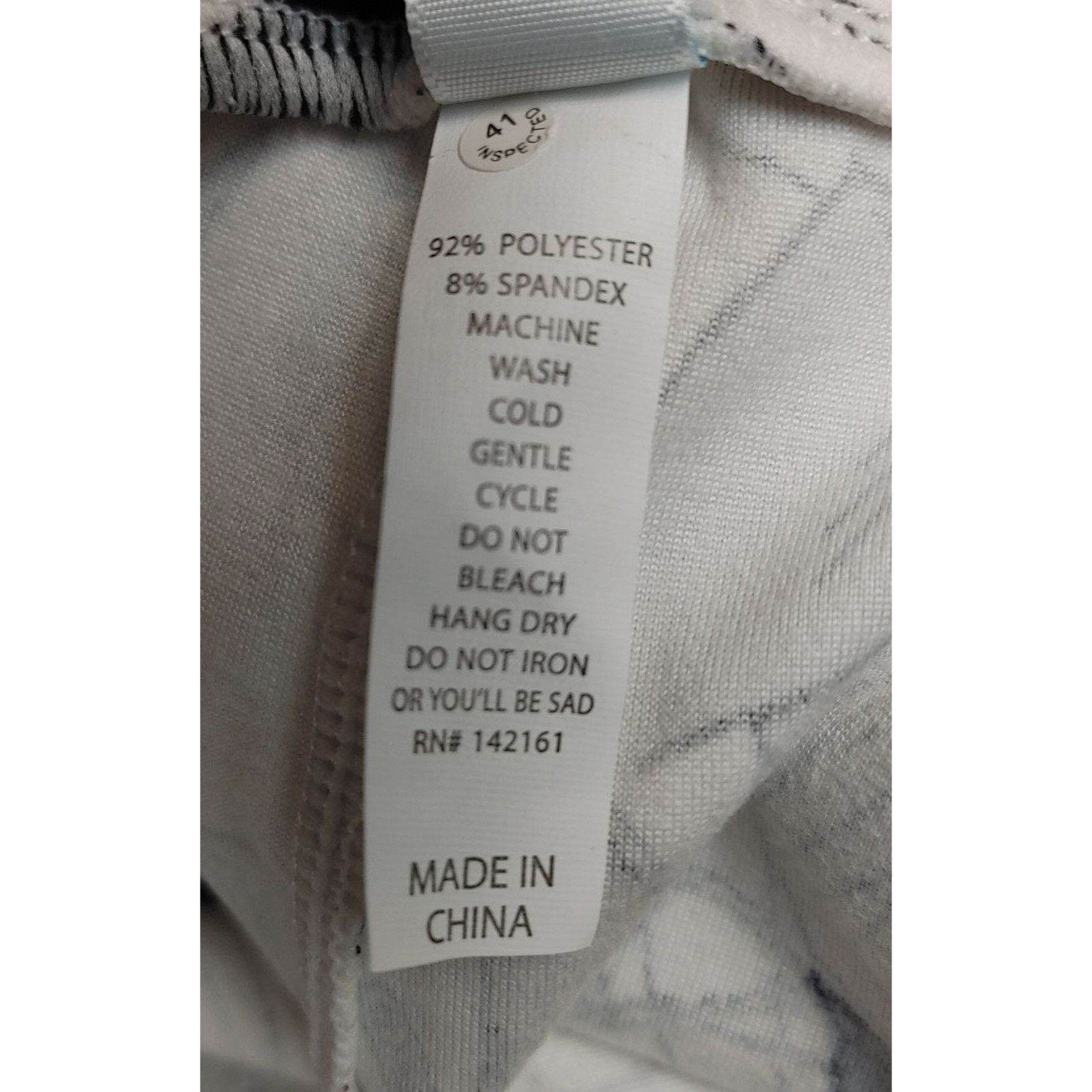 Other Lula Roe Women's White/Black Letters to Santa Leggings One S Size 30" / US 8 / IT 44 - 4 Thumbnail