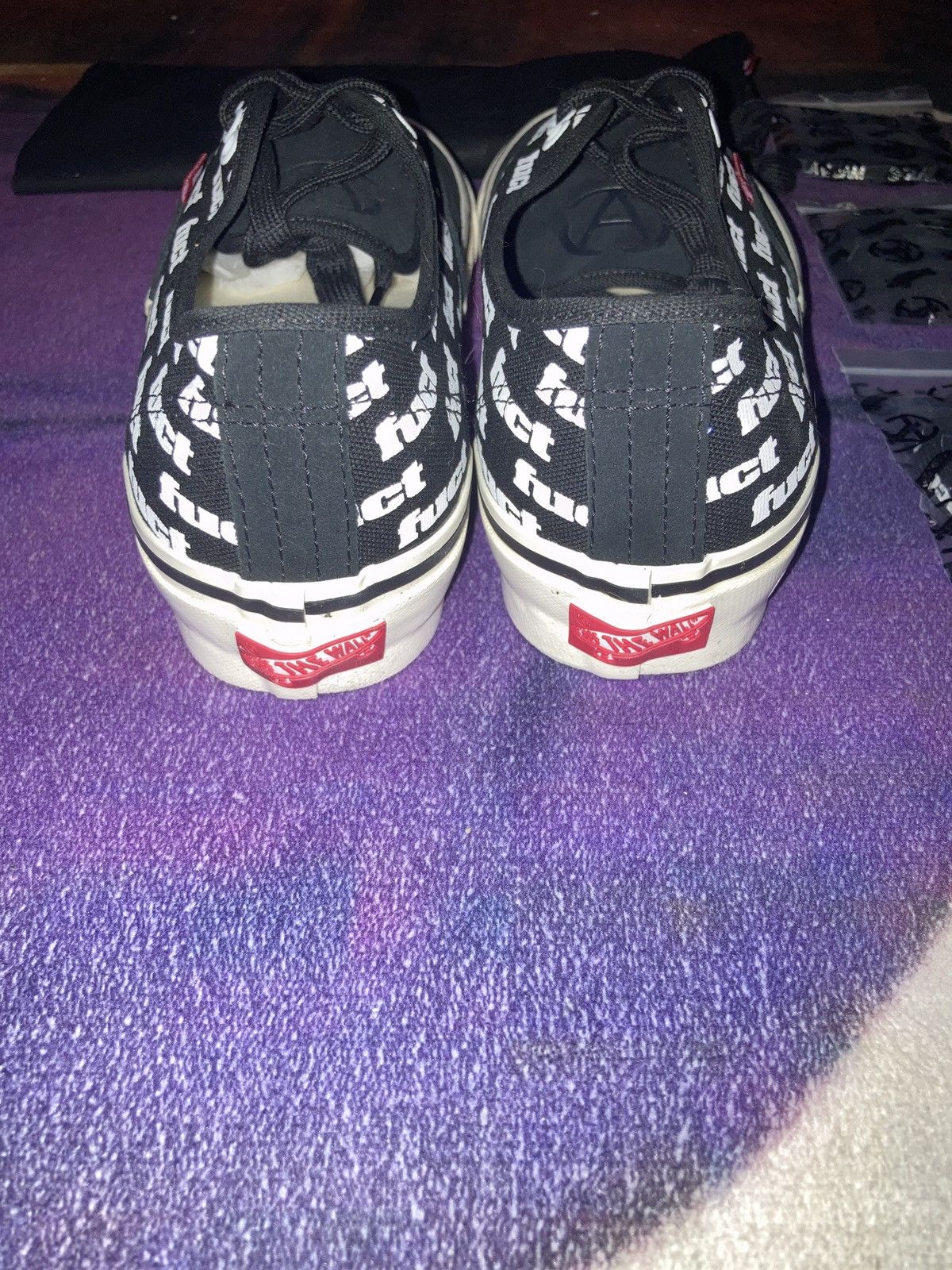 FUCT × Vans Fuct Vans Reissue 44 Black/Black/Mar Size US 9.5 / EU 42-43 - 4 Thumbnail