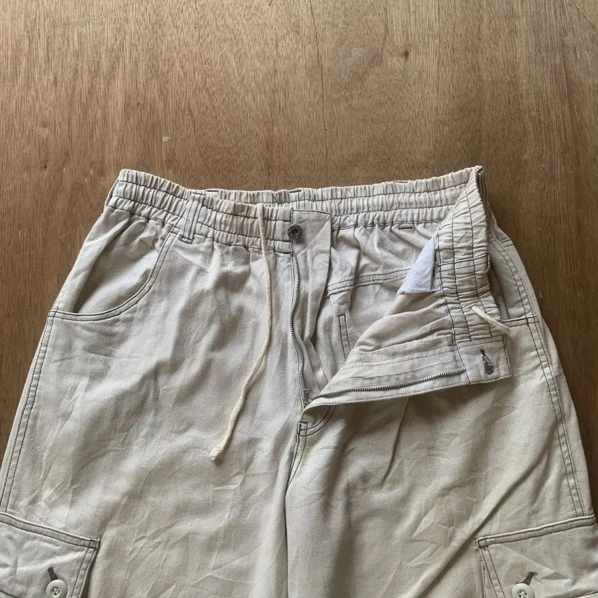 Japanese Brand VINTAGE RATION LAVEUR TROUSERS SPRINGWAIST BAGGY CARGO PANTS Size US 34 / EU 50 - 6 Thumbnail