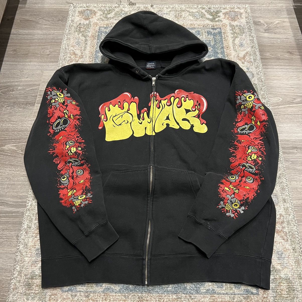 Band Tees GWAR zip up hoodie vintage Size US L / EU 52-54 / 3 - 1 Thumbnail