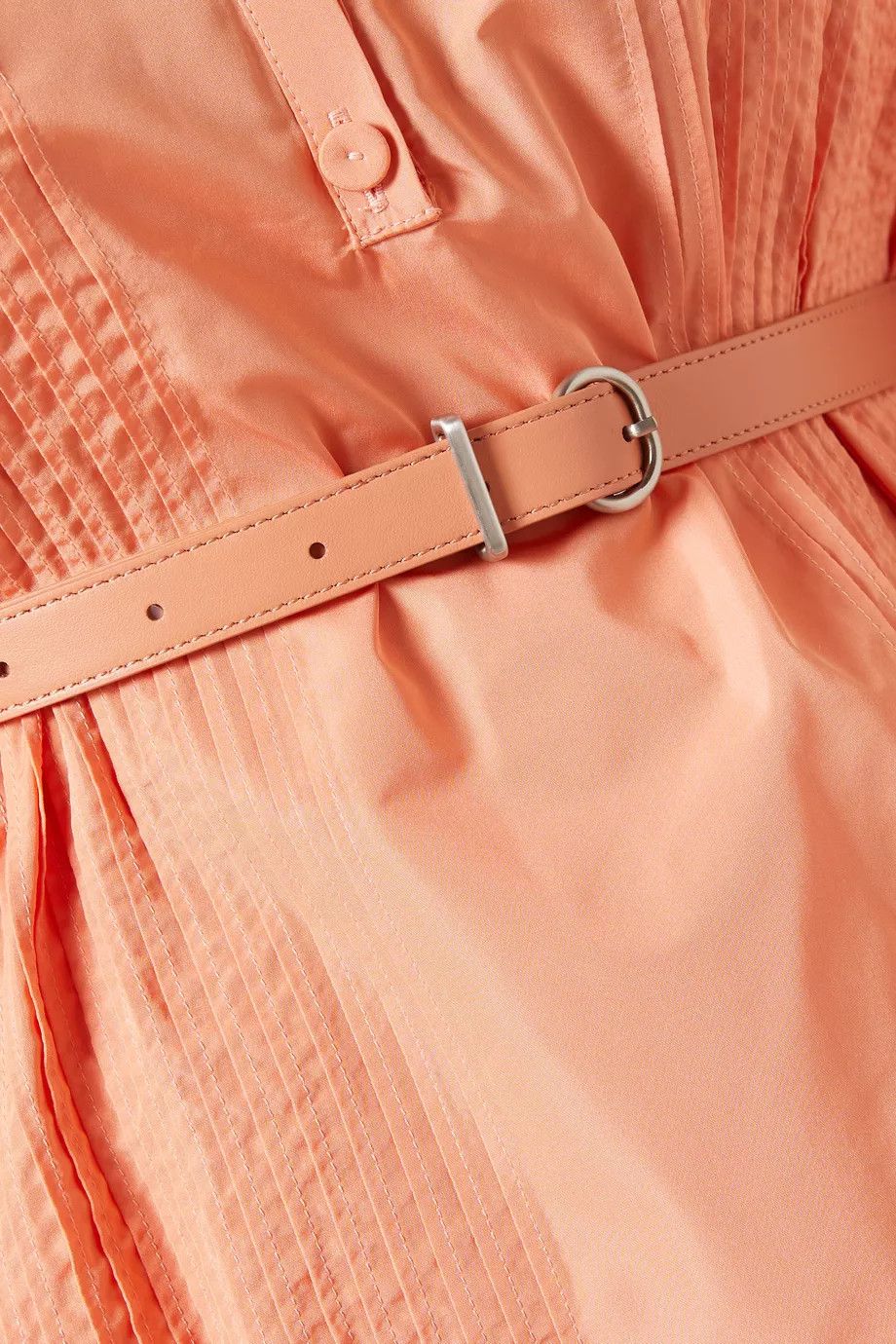 Jil Sander o1w1db10825 Midi Dress in Orange Size L / US 10 / IT 46 - 4 Thumbnail