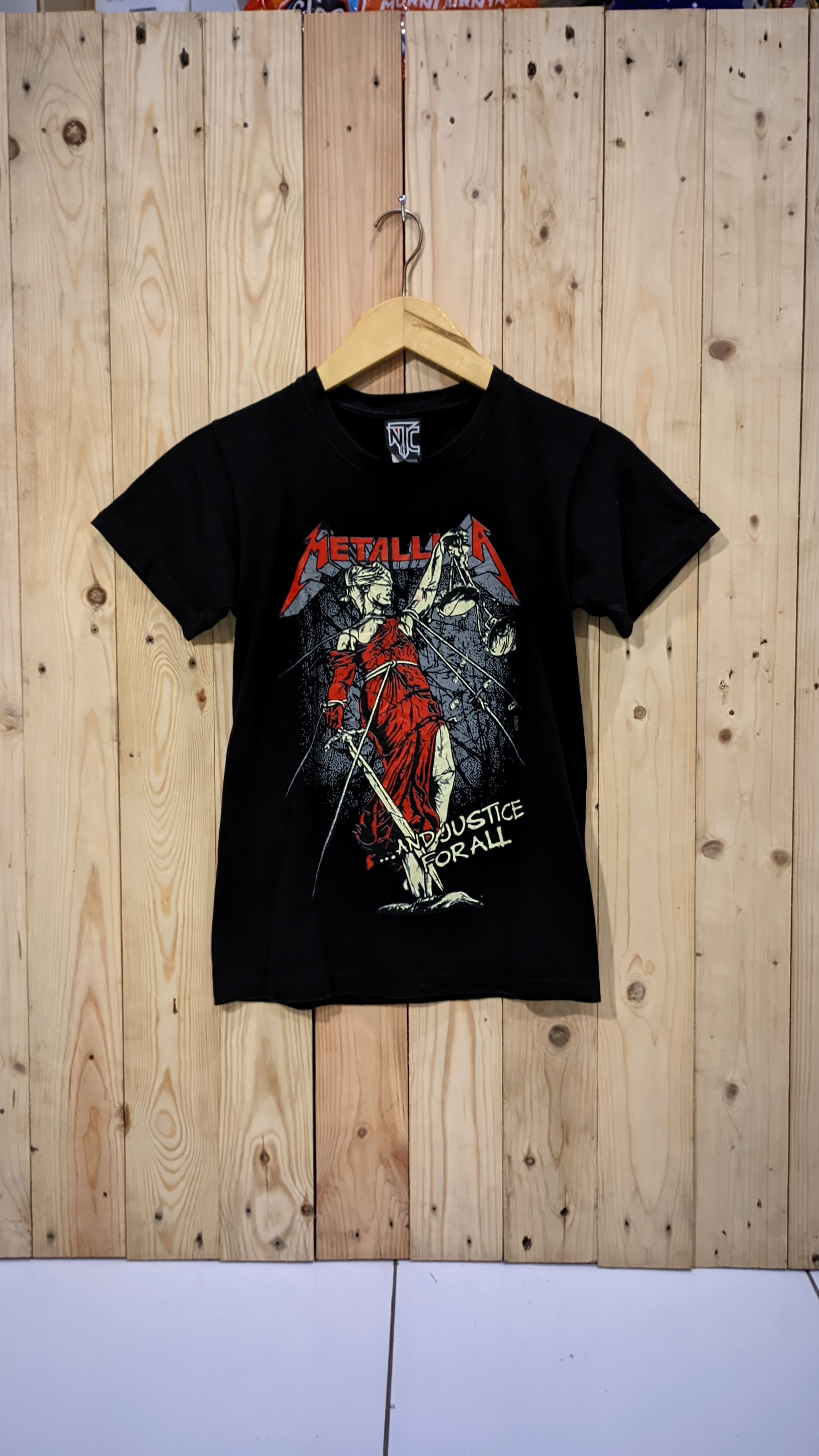 Metallica tshirt metallica justice for all vtg Size US XS / EU 42 / 0 - 2 Thumbnail