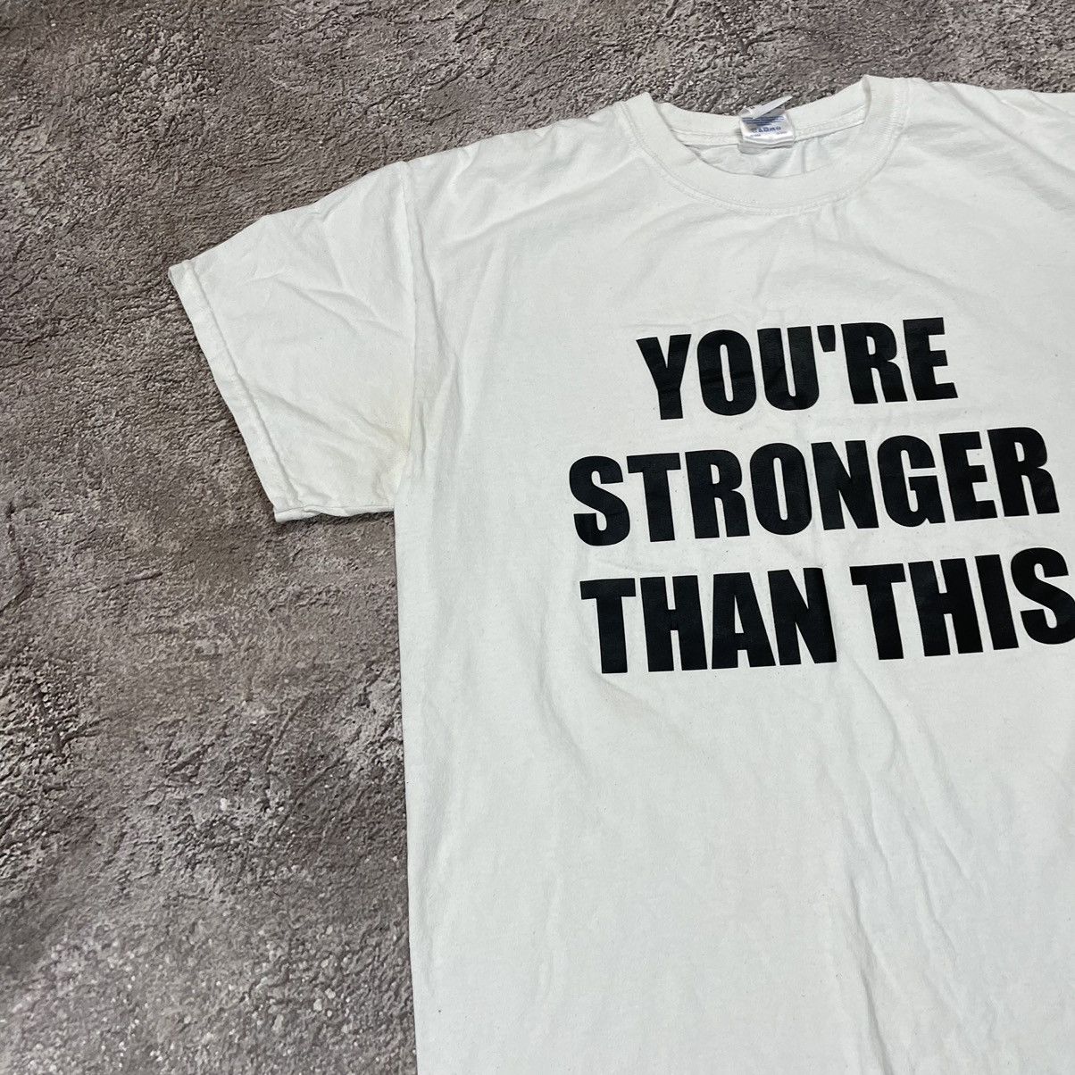 Vintage Vintage Y2K Sun Faded Graphic Tee Motivational Skate Slim M Size US M / EU 48-50 / 2 - 4 Thumbnail