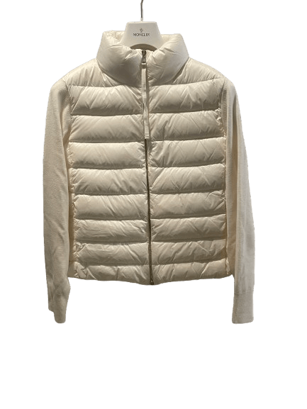 Moncler Moncler Cardigan Tricot (White/Size:XL) Size XL / US 12-14 / IT 48-50 - 1 Thumbnail