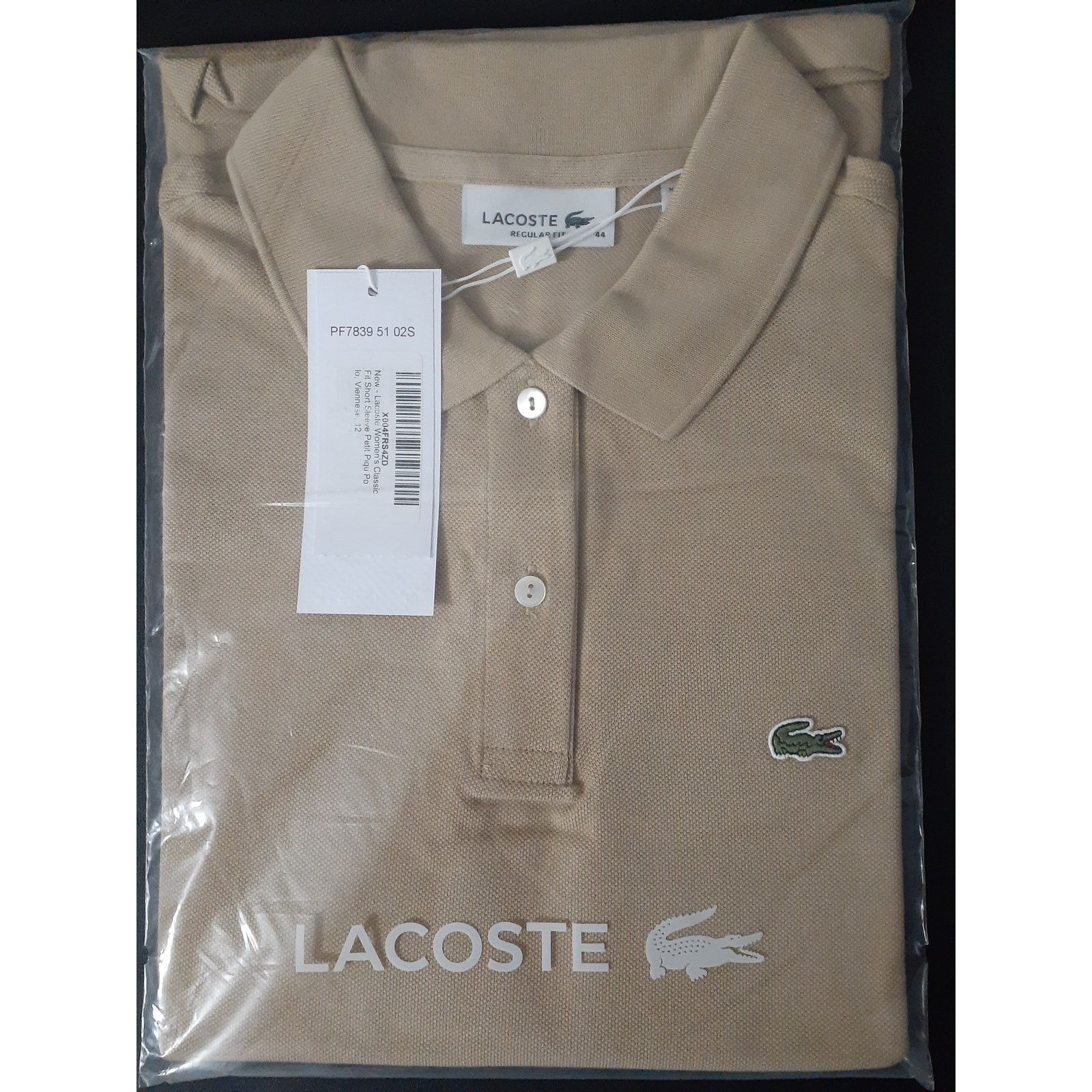 Lacoste Lacoste Women's Regular Fit Soft Cotton Petit Pique Polo 12 Size XL / US 12-14 / IT 48-50 - 2 Thumbnail