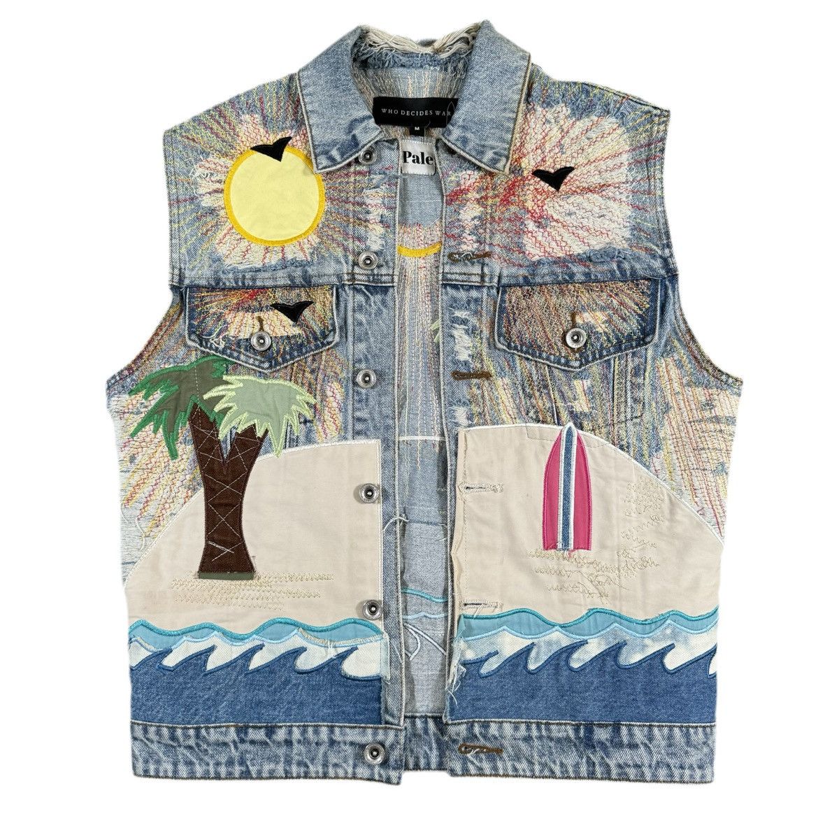 Who Decides War Who Decides War x Pale USA Seaboard Vest Size US M / EU 48-50 / 2 - 1 Thumbnail