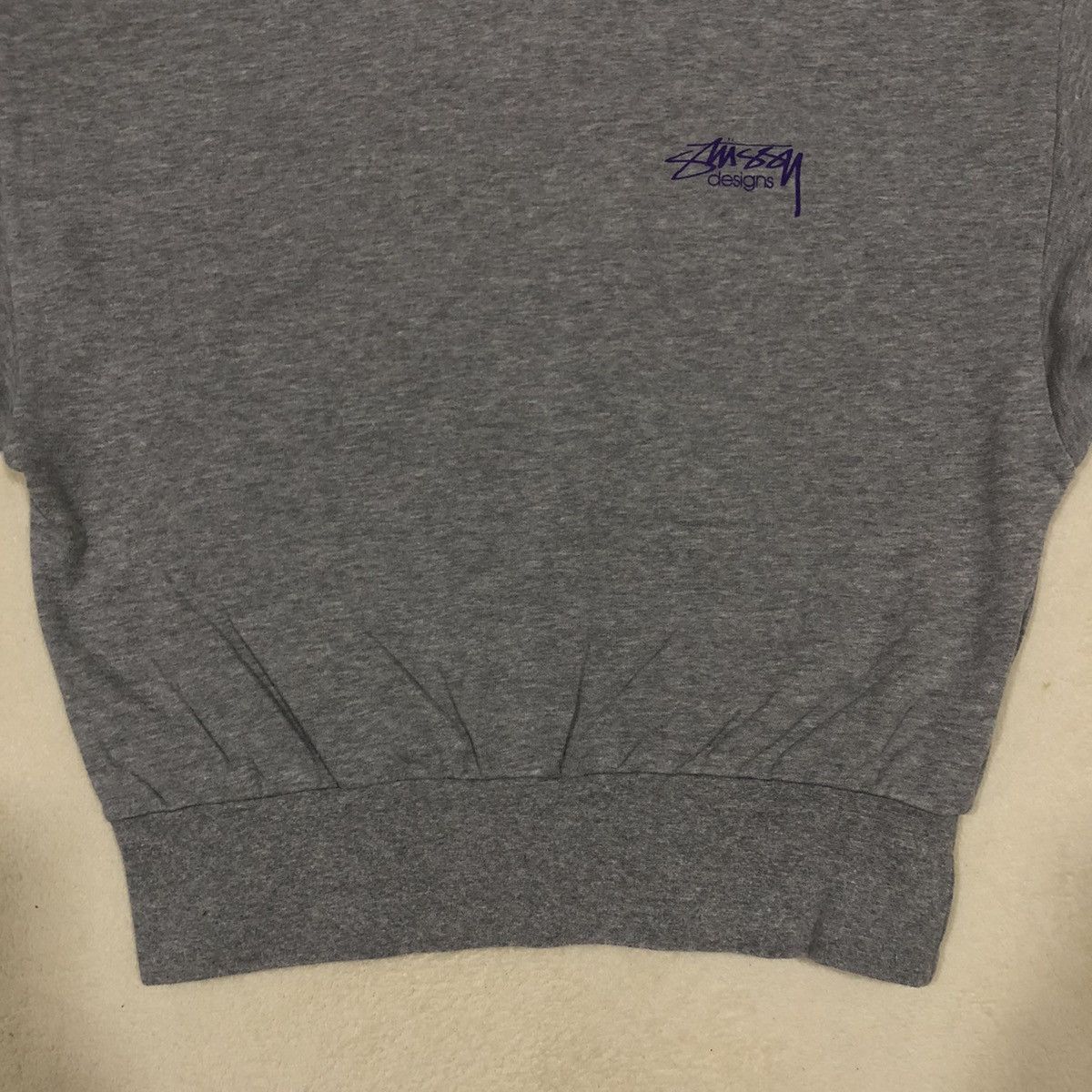 Japanese Brand × Stussy Rare STUSSY MADE IN JAPAN Backhit Logo Sweatshirt Size US S / EU 44-46 / 1 - 3 Thumbnail