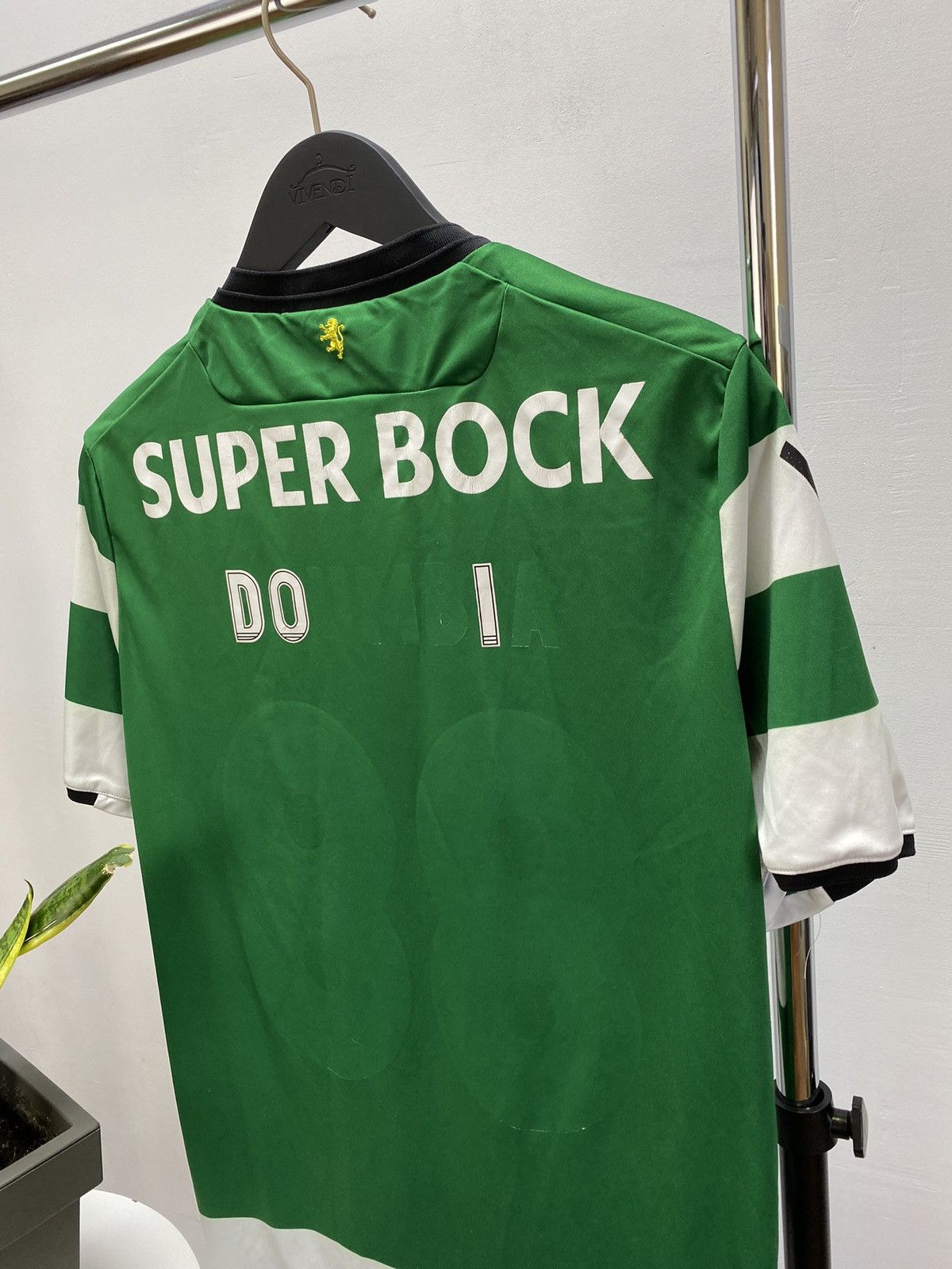 Macron Sporting Macron Home 2015 2016 #88 Doumbia Soccer Jersey Size US L / EU 52-54 / 3 - 21 Thumbnail