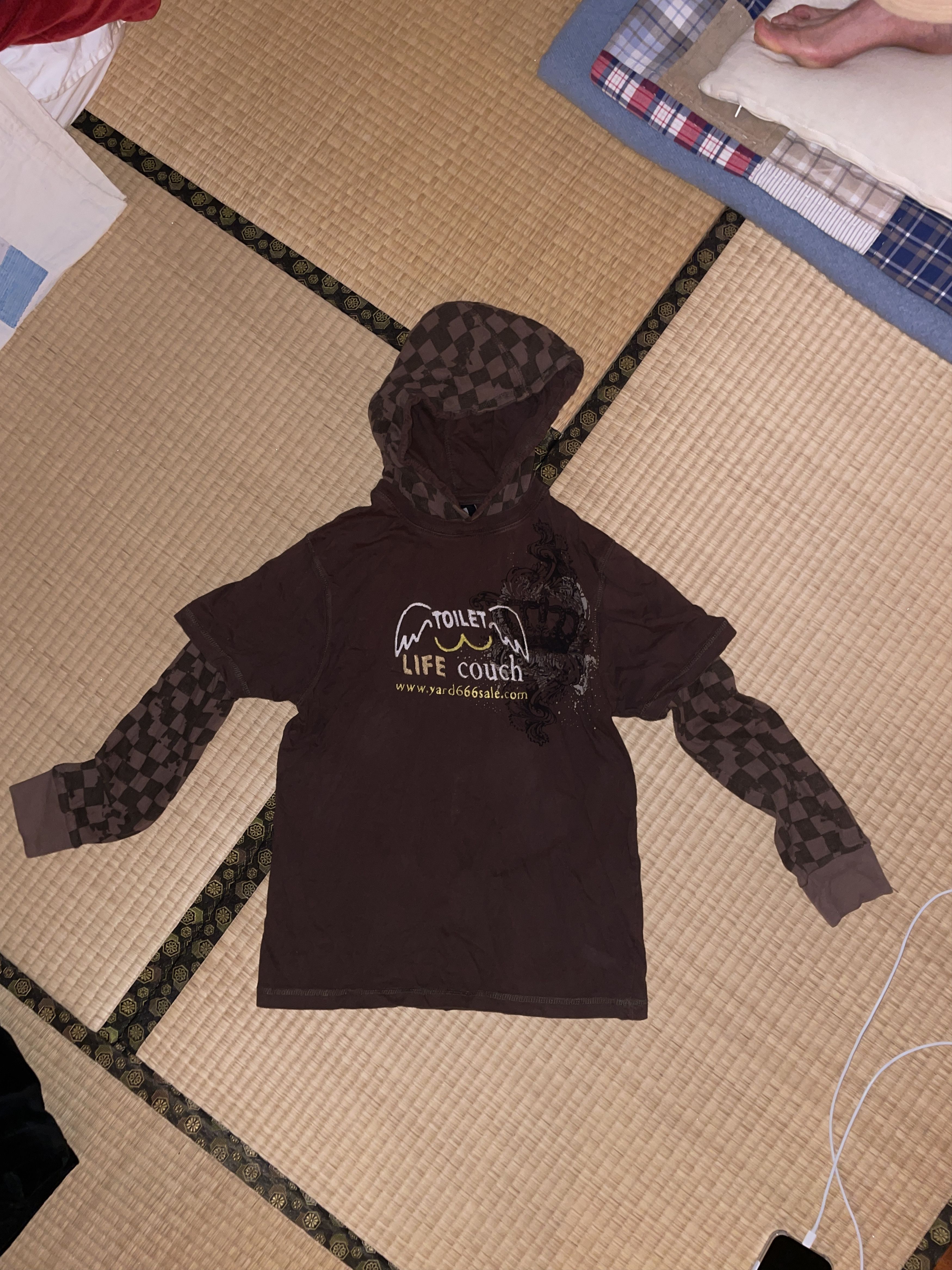 Other Yard666Sale Vintage Hoodie toilet life coach with wings Size US S / EU 44-46 / 1 - 1 Thumbnail