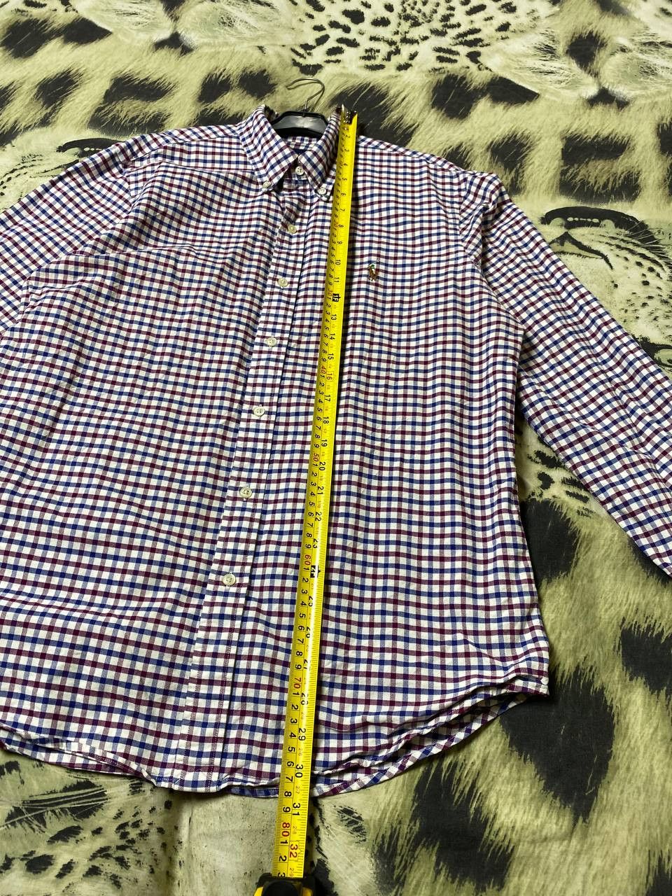 Ralph Lauren Cell Print Shirt Ralph Lauren Y2K Streetwear Size US M / EU 48-50 / 2 - 7 Thumbnail