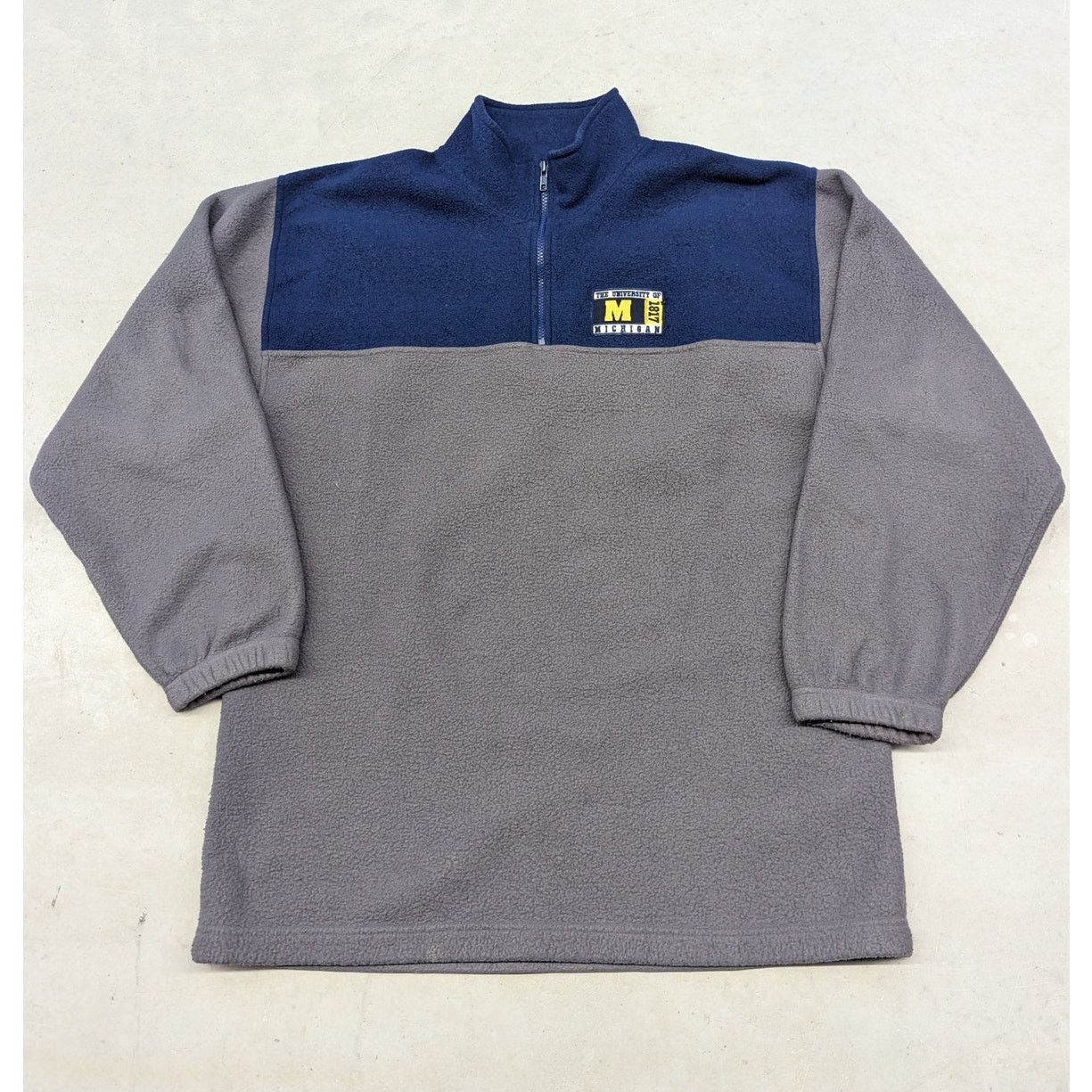 NCAA × Vintage Vintage Michigan University fleece sweater Size US XL / EU 56 / 4 - 1 Thumbnail