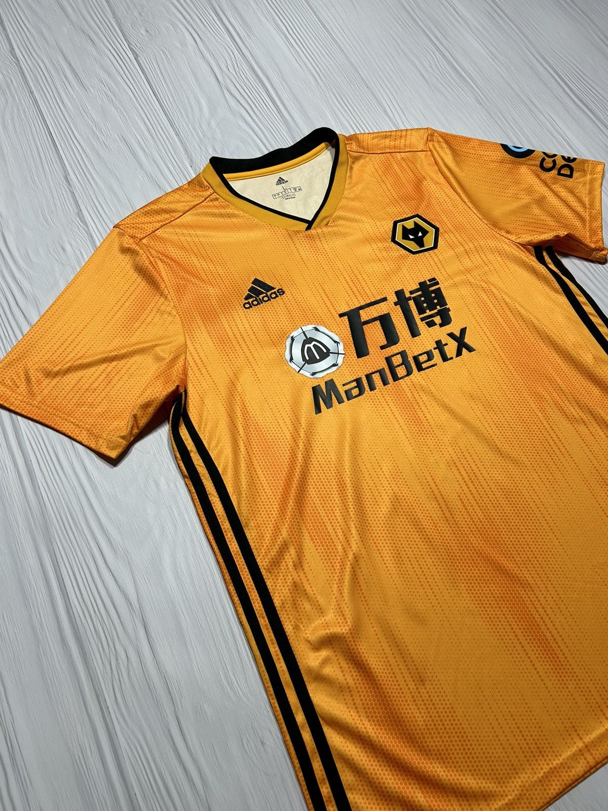 Adidas Payne 9 Wolverhampton 2019/20 Adidas Soccer Jersey Size L Size US L / EU 52-54 / 3 - 3 Thumbnail