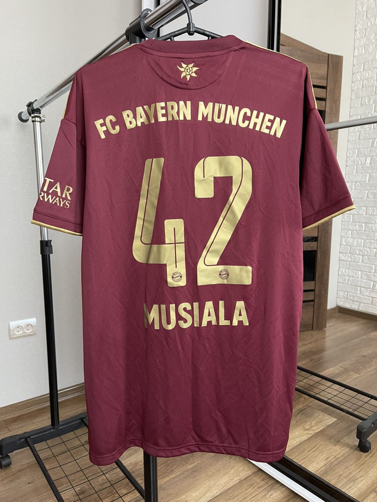 Adidas 2022/2023 Adidas Bayern Munich Musiala Soccer Jersey Shirt Size US M / EU 48-50 / 2 - 1 Thumbnail