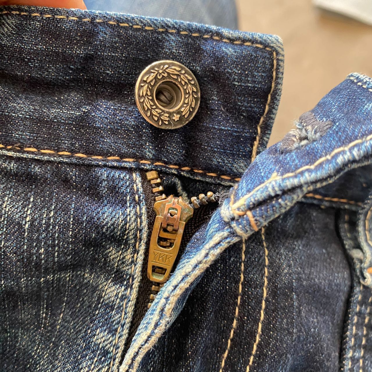 Johnbull Vintage Johnbull Bushpant Japanese Brand Distressed Denim Size US 31 - 18 Thumbnail