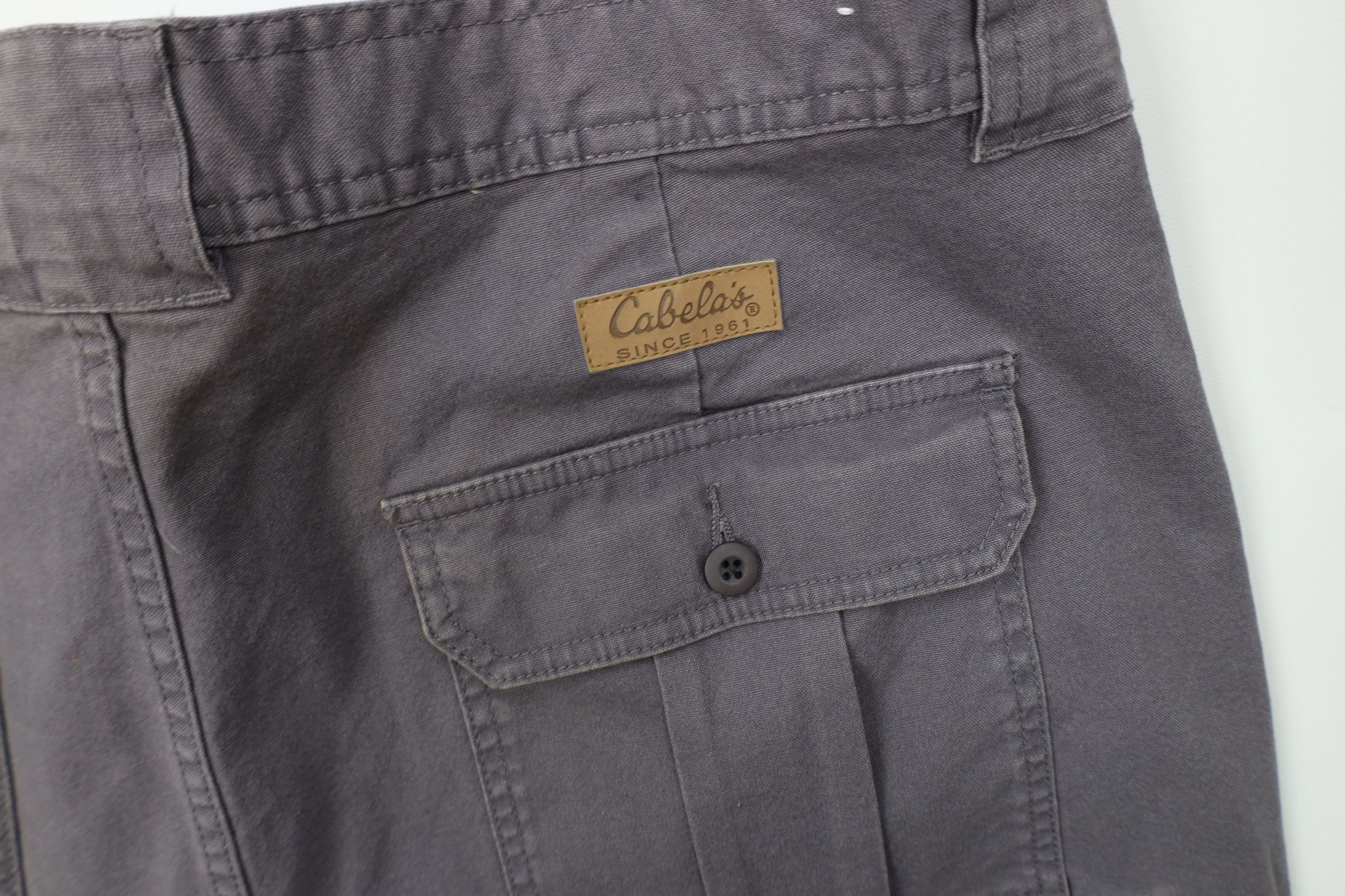 Cabelas Vintage Cabelas Wide Leg 7 Pocket Hiking Trekking Pants Size US 44 / EU 60 - 13 Thumbnail