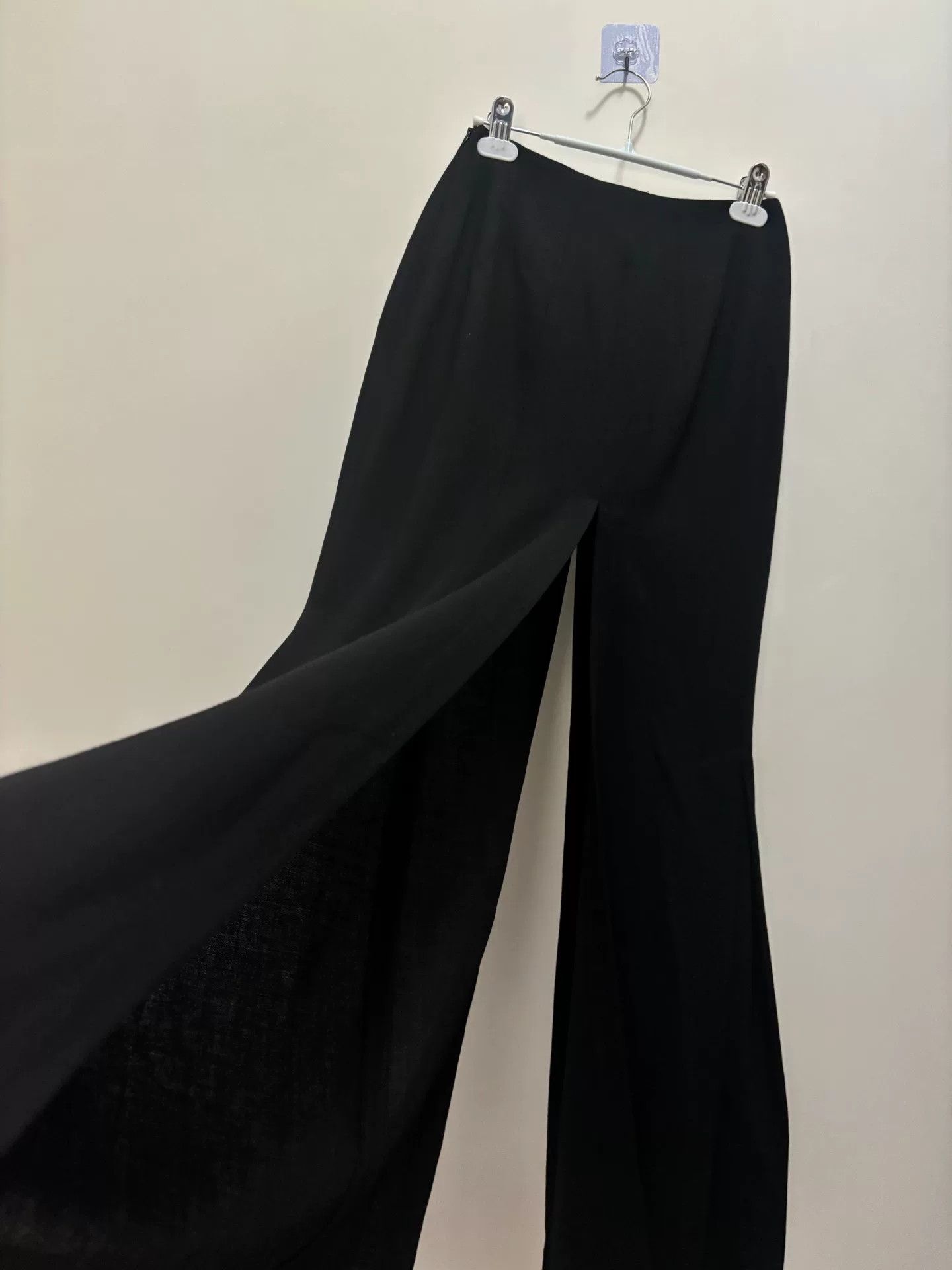 Ann Demeulemeester Ann Demeulemeester New Long Slit Skirt Size 30" / US 8 / IT 44 - 1 Thumbnail