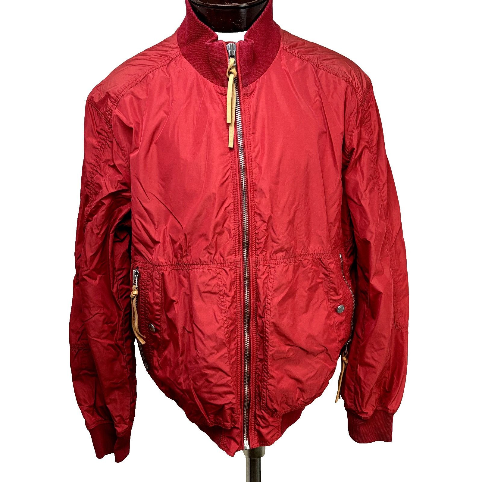 Baldessarini Baldessarini Size 54 Men's Red Windbreaker Full Zip Jacket M Size US L / EU 52-54 / 3 - 1 Thumbnail