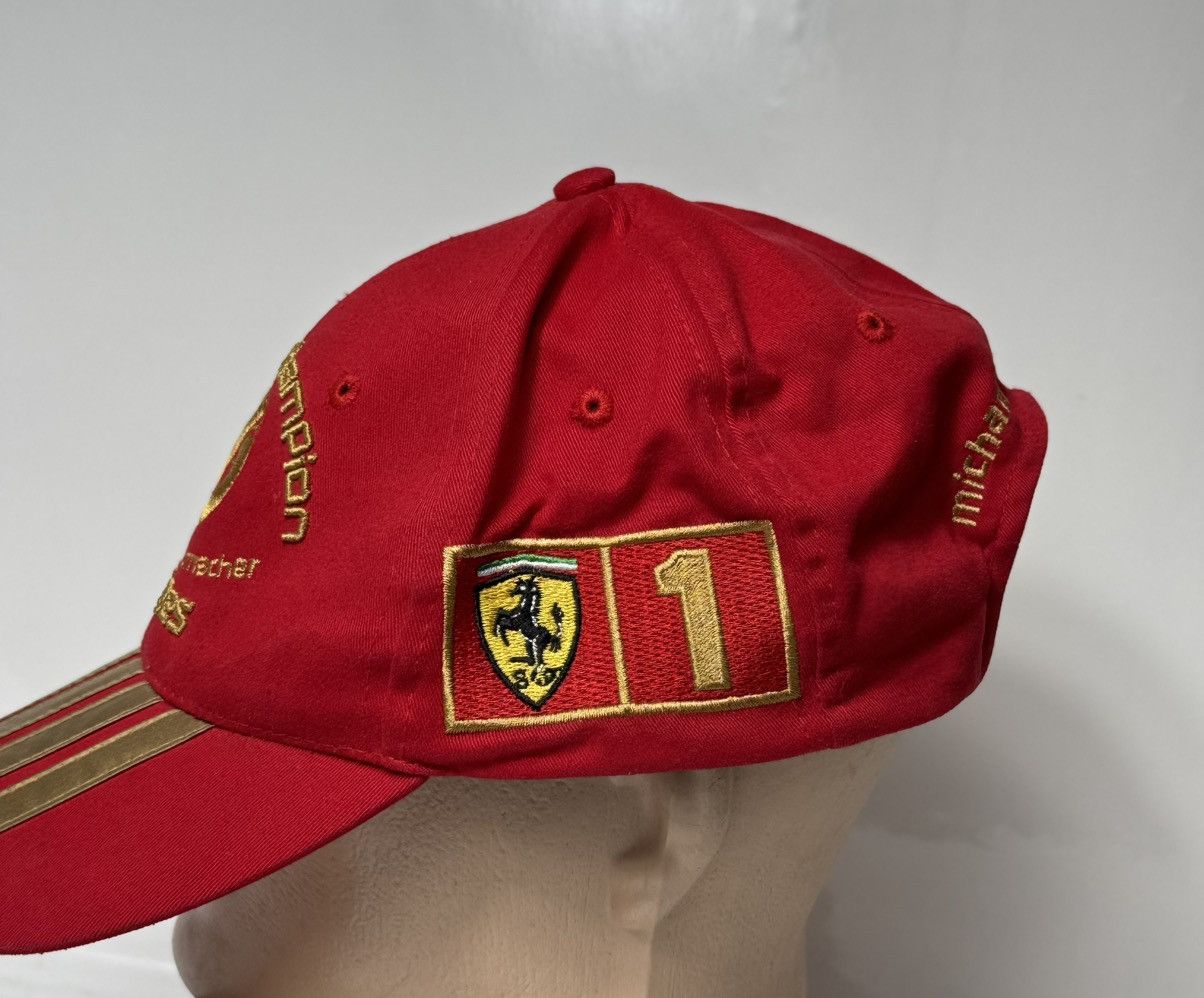 Ferrari Ferrari F1 World Champion Michael Schumacher Racing Cap Size ONE SIZE - 3 Thumbnail