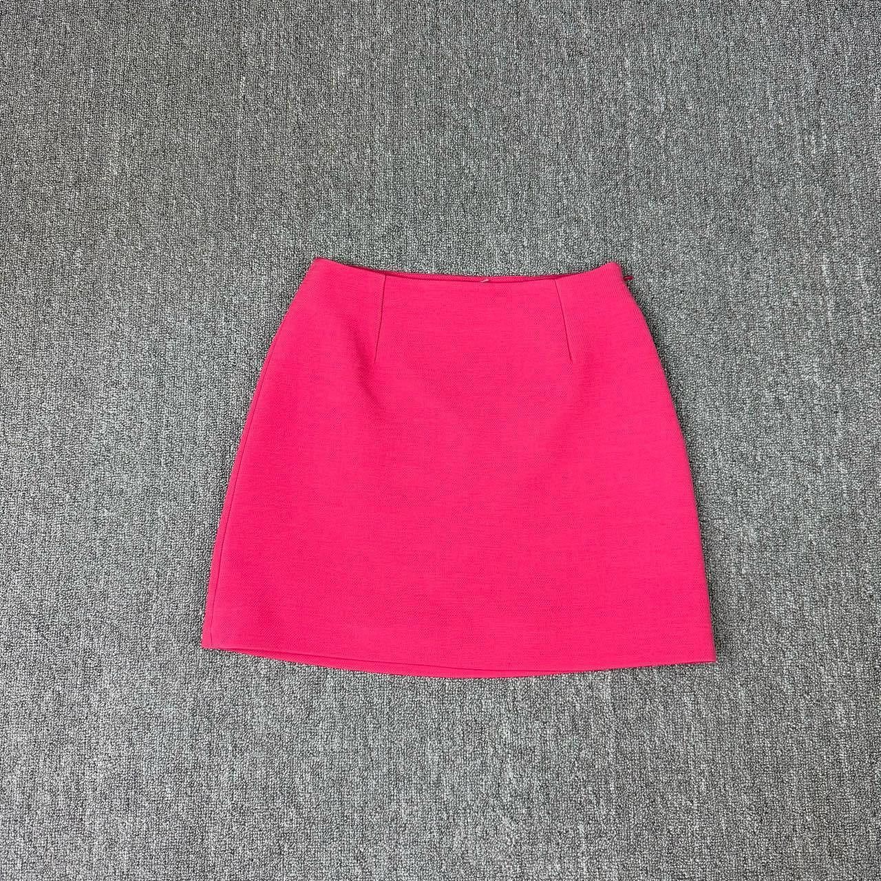 Dior Christian Dior Pink Wool Blend Mini Skirt Size FR 36 Size 26" / US 2 / IT 38 - 1 Thumbnail