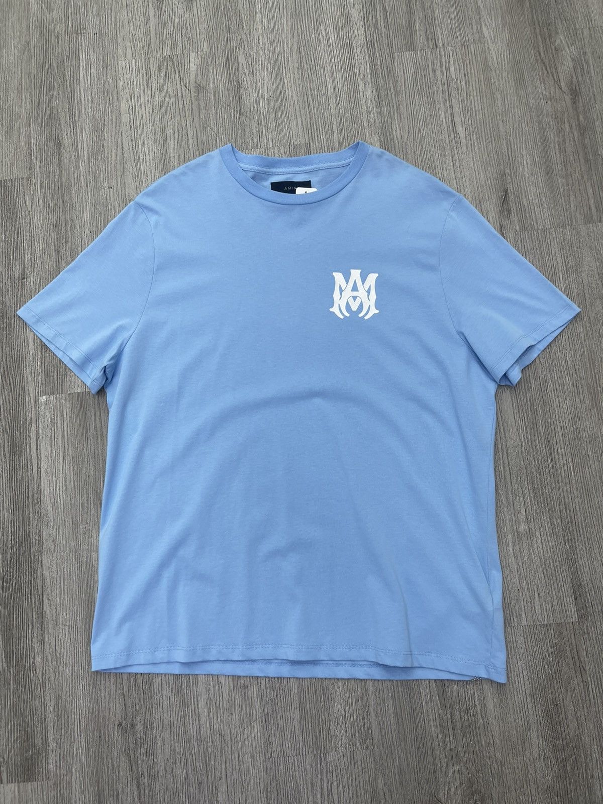 Amiri Amiri MA tee (carolina blue) Size US XXL / EU 58 / 5 - 1 Thumbnail