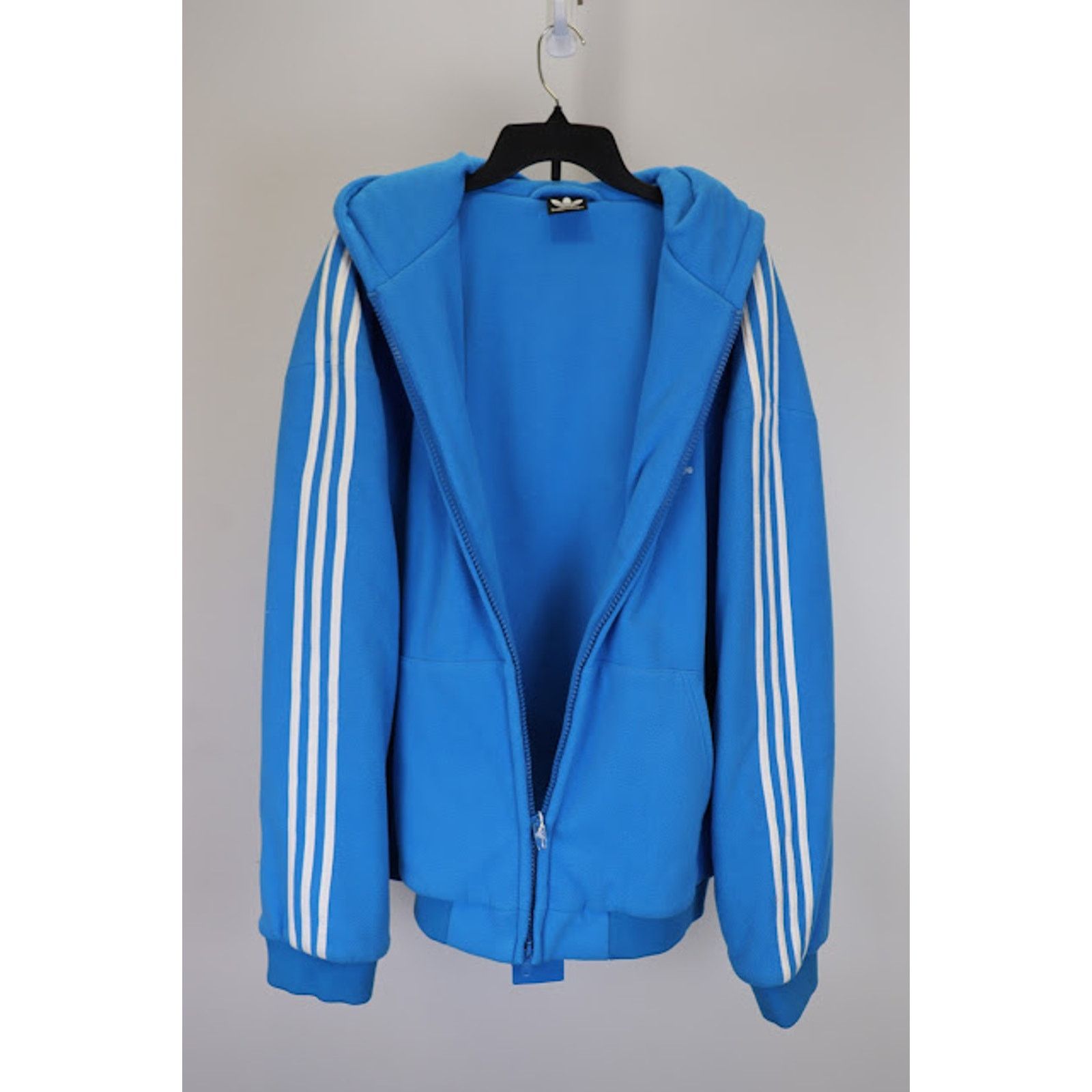 Adidas × Balenciaga o1rshd1 Fleece Hoodie in Blue Size US XS / EU 42 / 0 - 8 Thumbnail