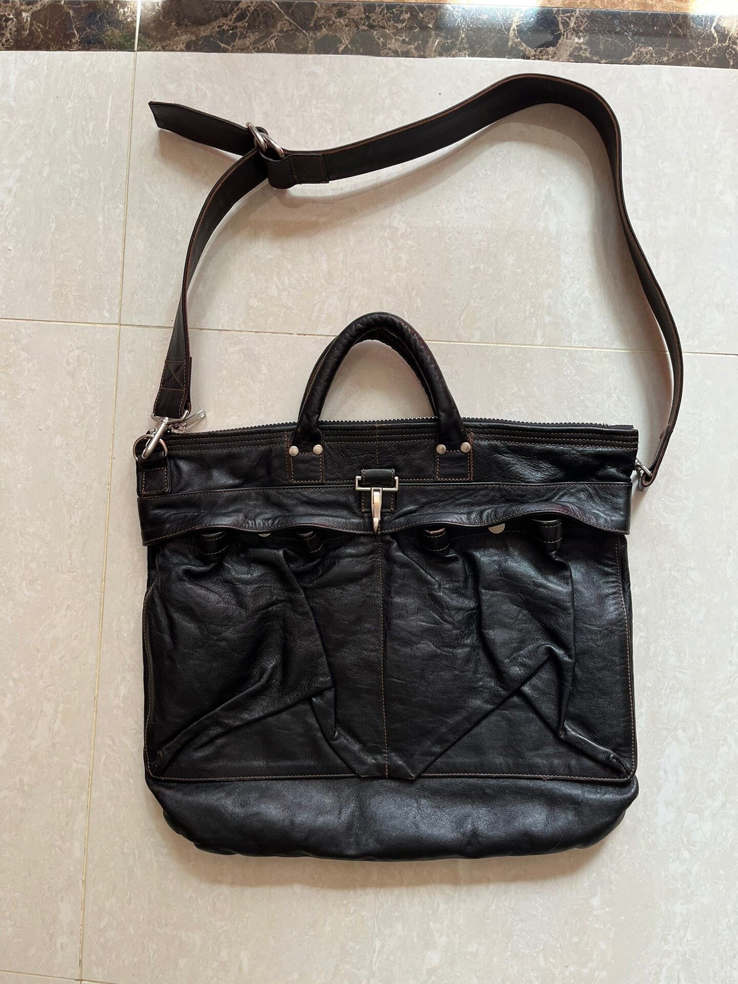 Rainbow Country Rainbow Country Leather Helmet Bag Size ONE SIZE - 1 Thumbnail