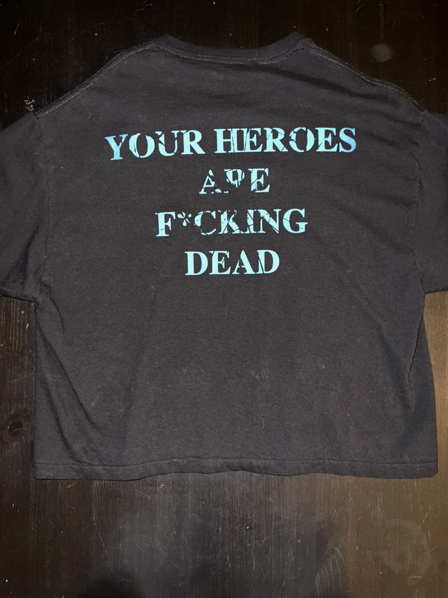Other Croptop , ‘All Your Heroes Are Fucking Dead’ Size US L / EU 52-54 / 3 - 2 Thumbnail